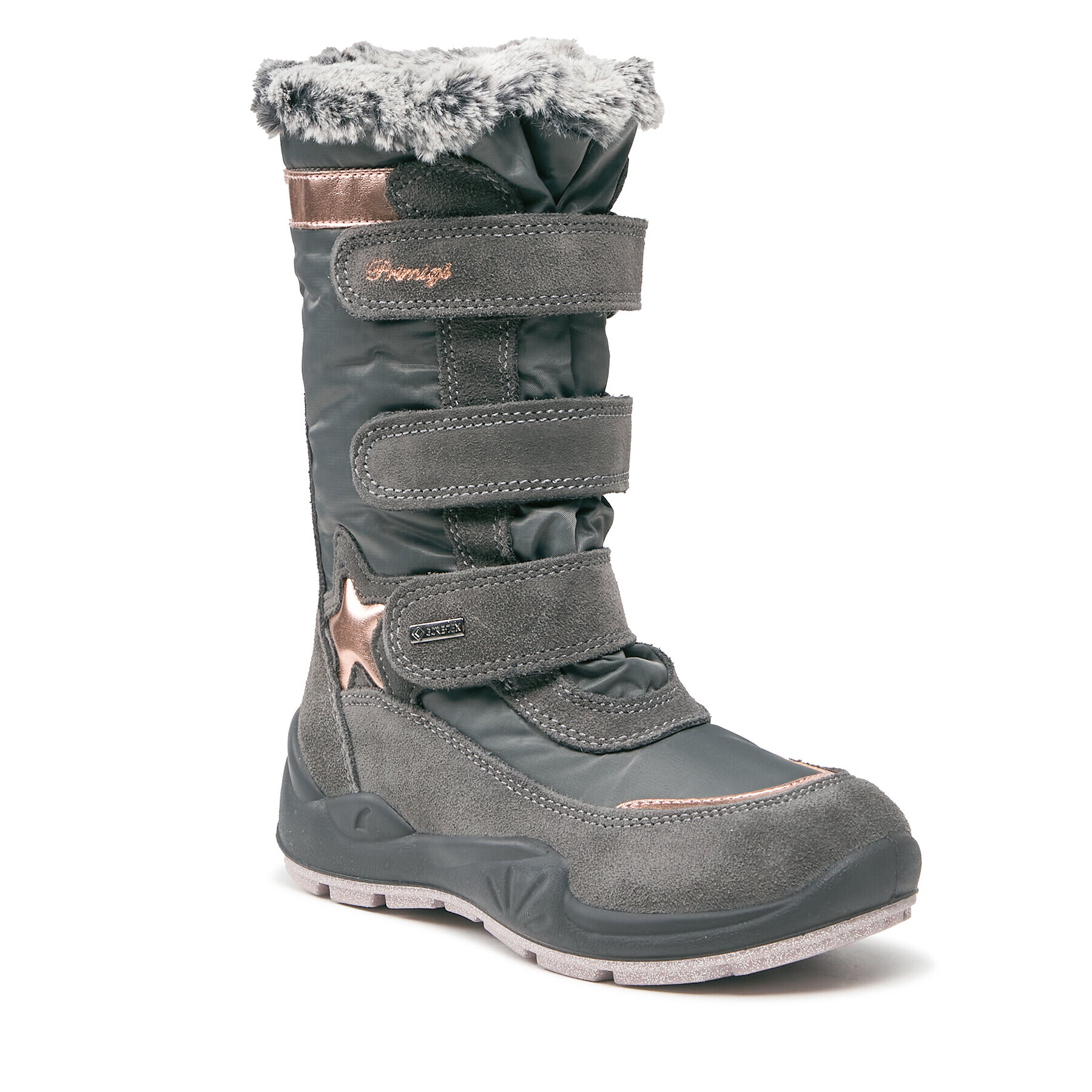 Primigi Ботуши GORE-TEX 4883055 S Сив - Pepit.bg