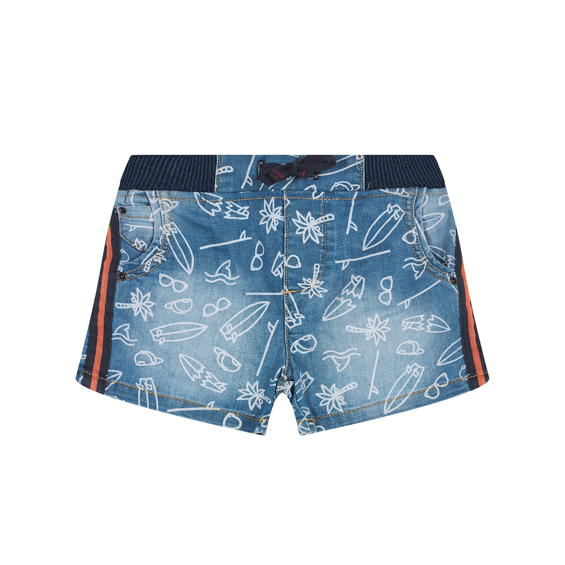 Primigi Дънкови шорти Surfing King 45241091 Син Regular Fit - Pepit.bg