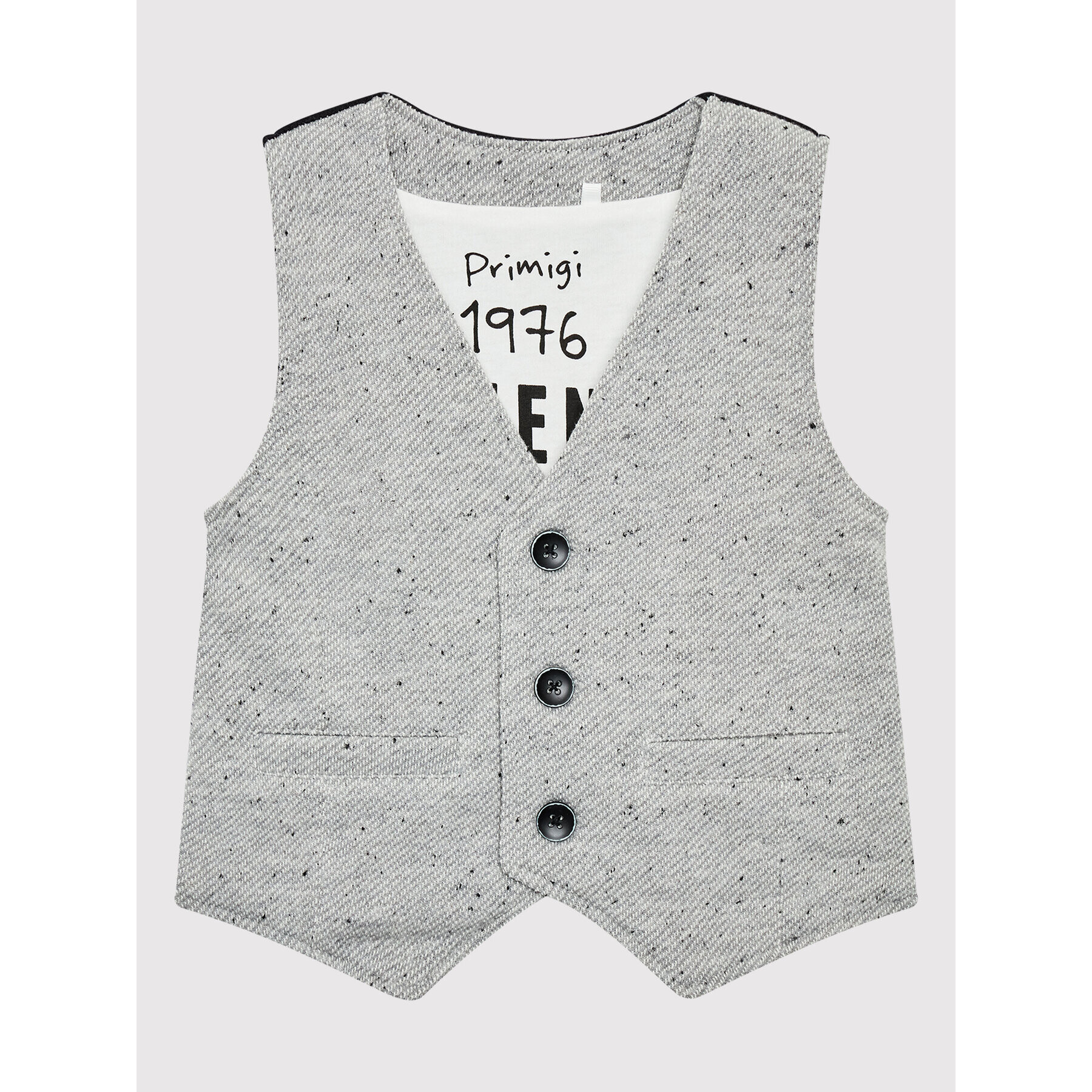 Primigi Елек Fast Rider 45141021 Сив Regular Fit - Pepit.bg