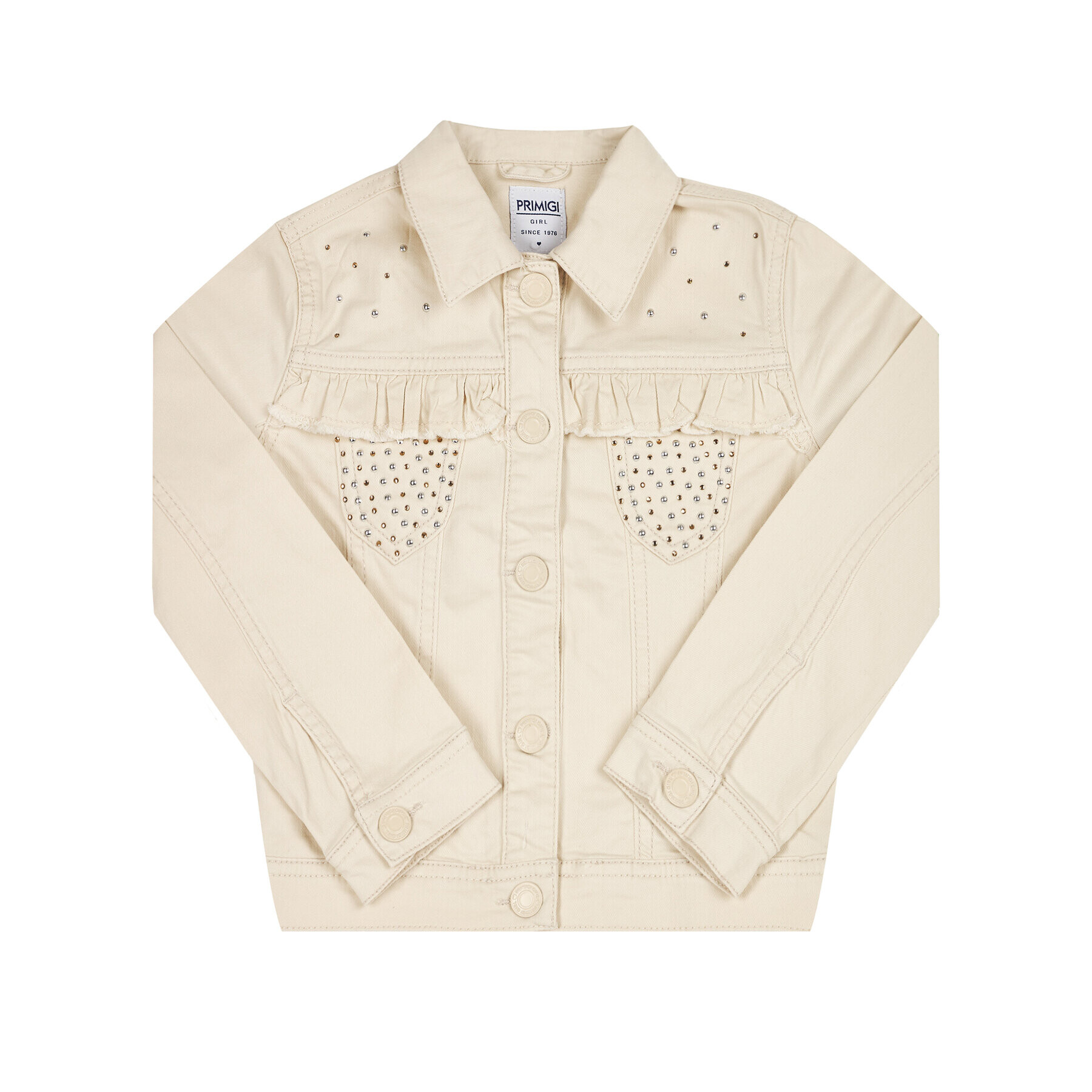 Primigi Преходно яке Feel Chic Today 45102521 Бежов Regular Fit - Pepit.bg