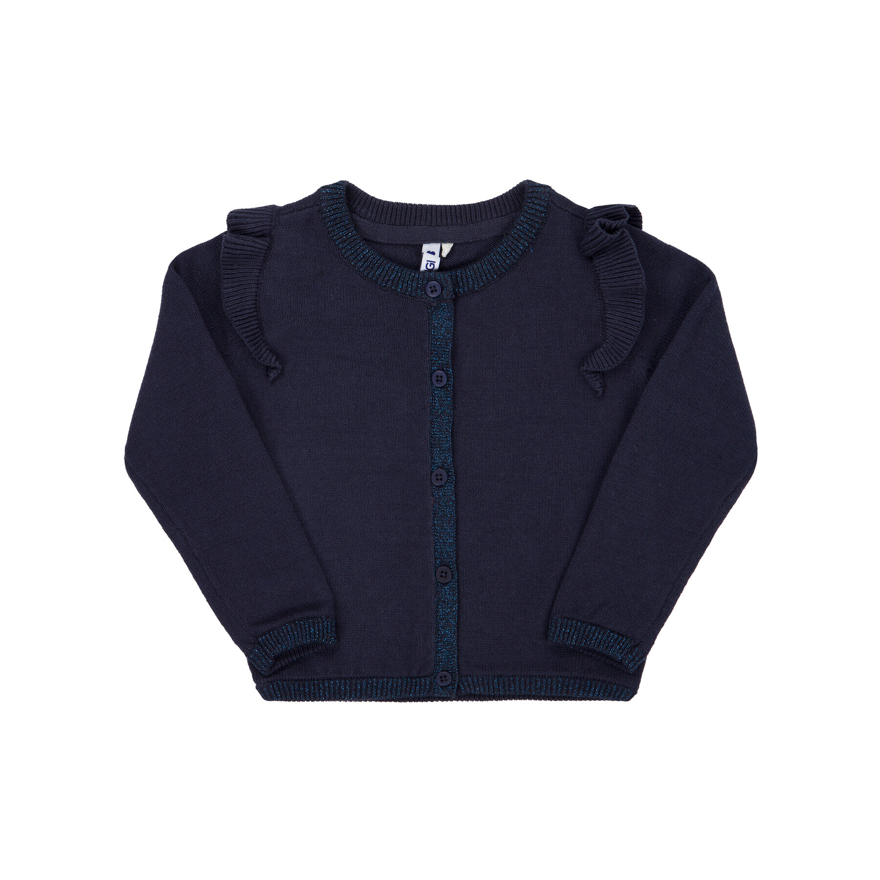 Primigi Кардиган Glam Winter 44142505 Тъмносин Regular Fit - Pepit.bg