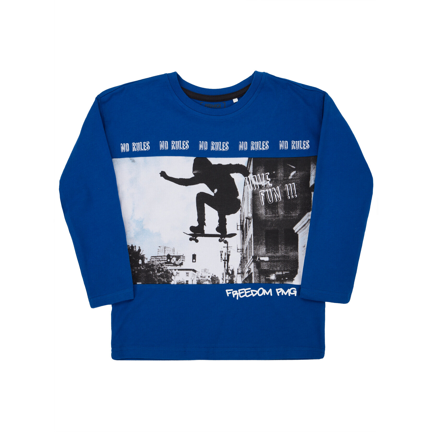 Primigi Суитшърт Back to Skate 44212031 Син Regular Fit - Pepit.bg