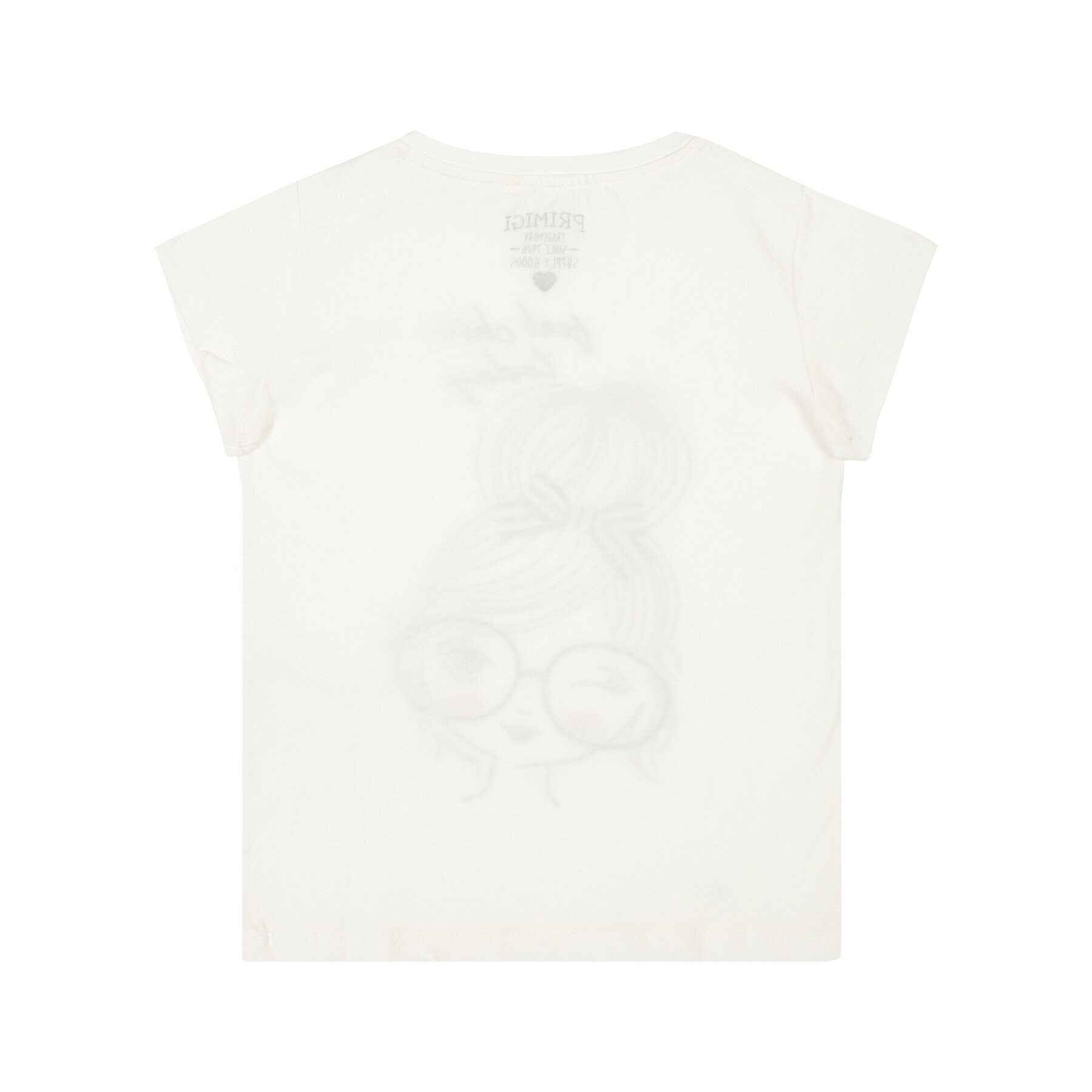 Primigi Тишърт Feel Chic Today 45222505 Бял Regular Fit - Pepit.bg