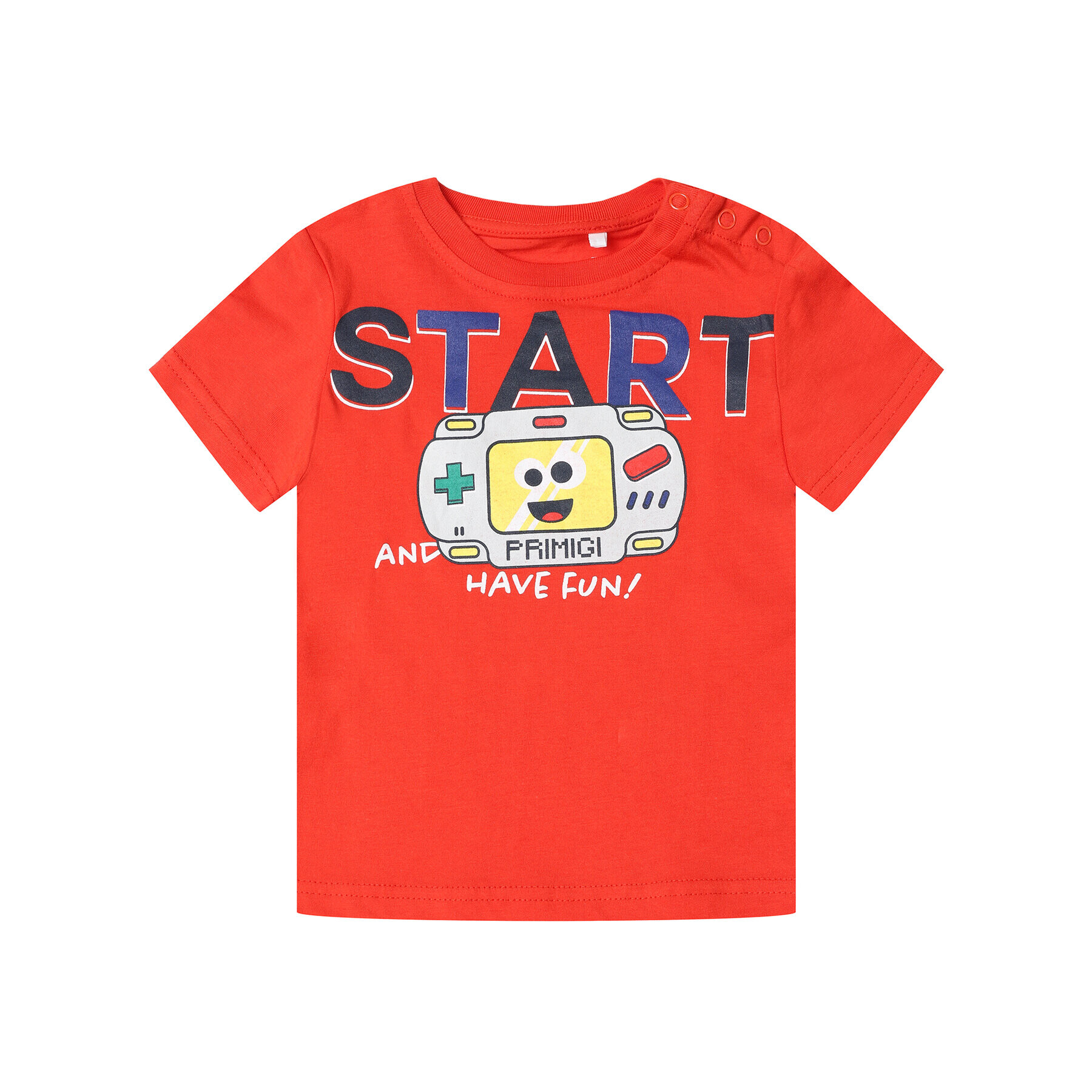 Primigi Тишърт Game Player 45221002 Червен Regular Fit - Pepit.bg