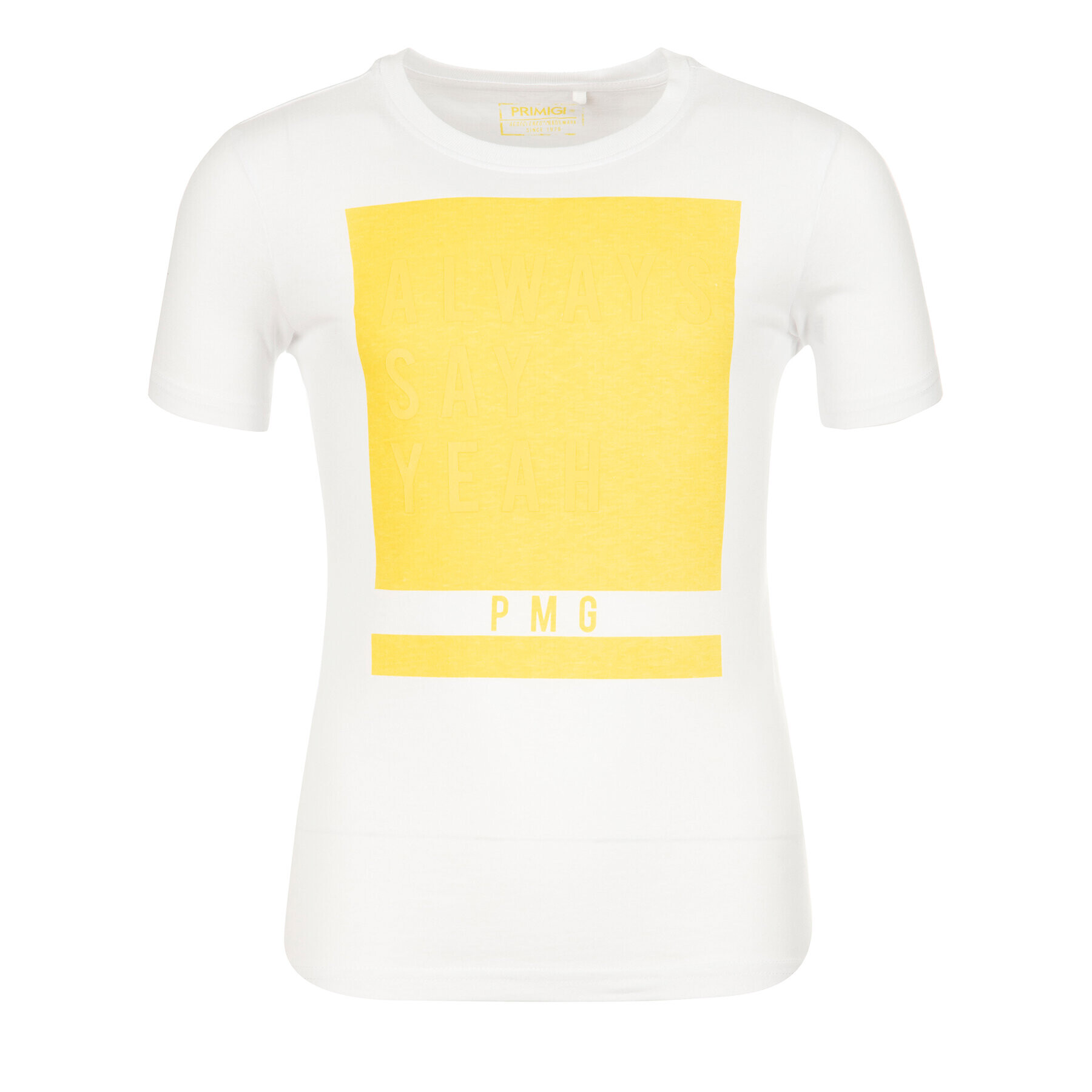 Primigi Тишърт Jersey 43222021 Бял Regular Fit - Pepit.bg