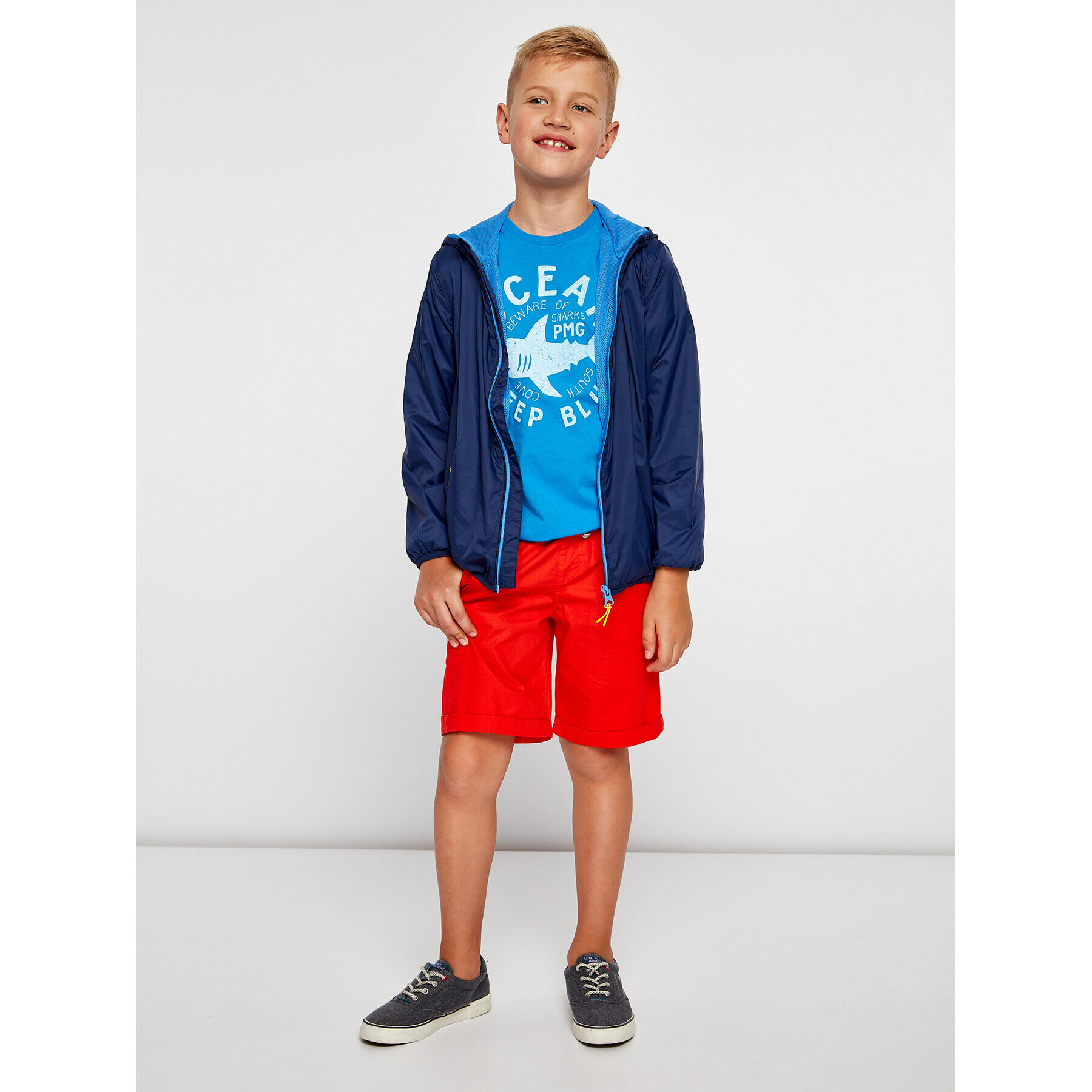 Primigi Тишърт Jersey 43222023 Син Regular Fit - Pepit.bg