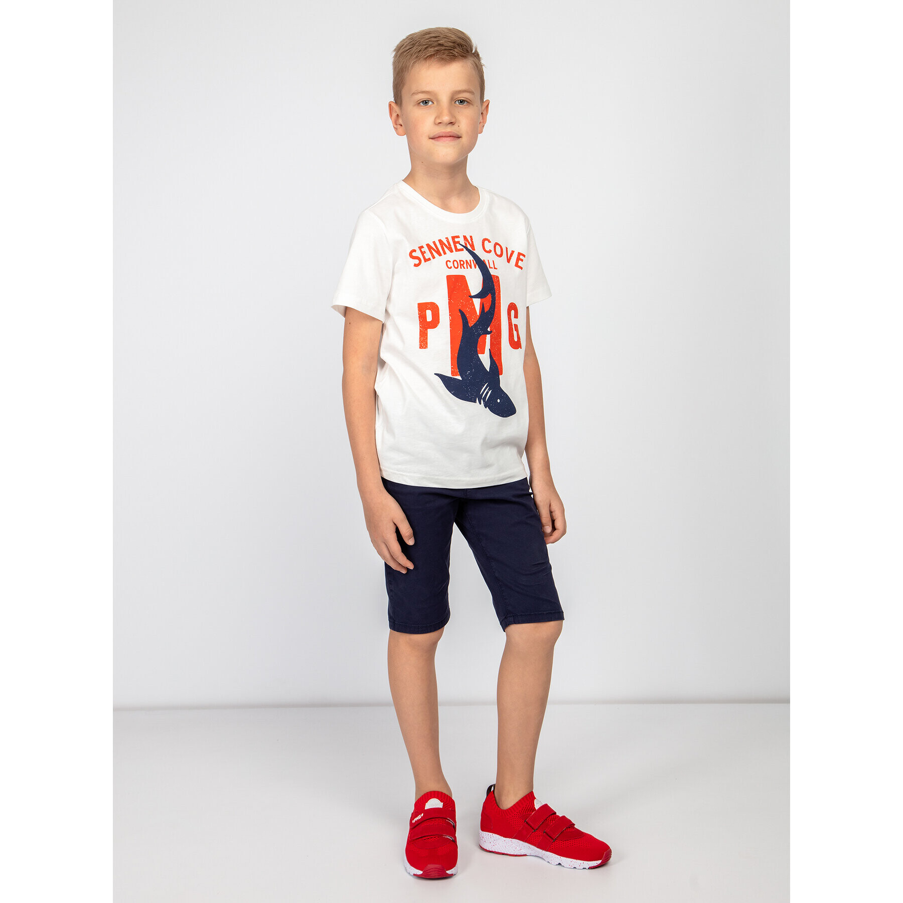 Primigi Тишърт Jersey 43222024 Бял Regular Fit - Pepit.bg