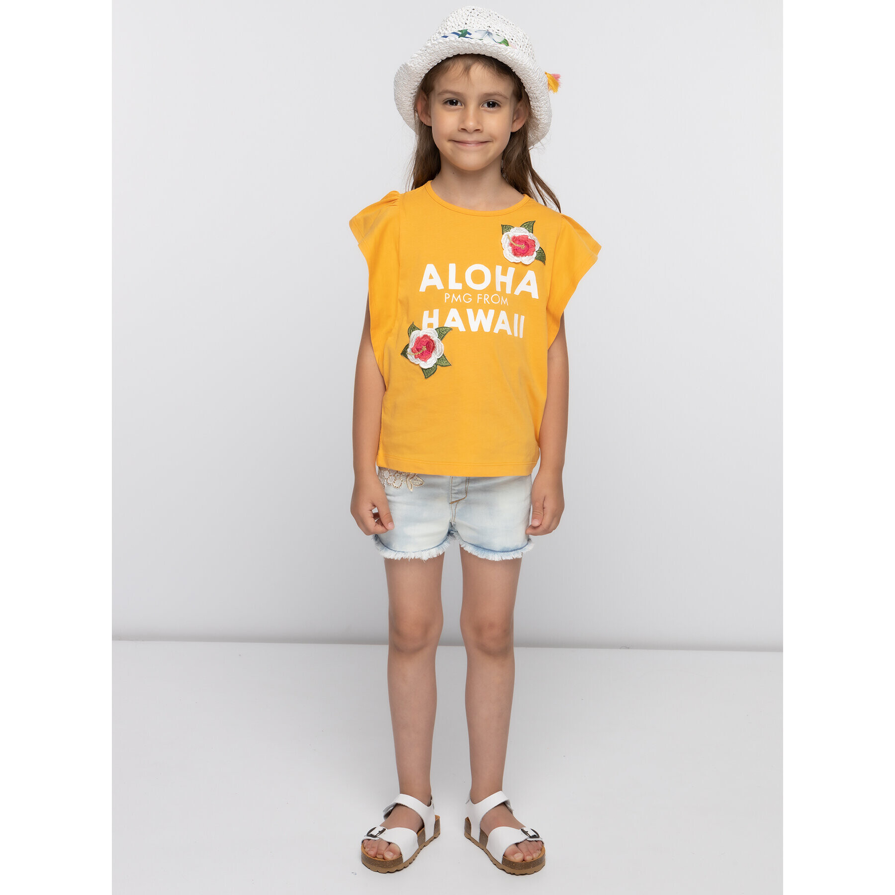 Primigi Тишърт Jersey 43222631 Оранжев Regular Fit - Pepit.bg