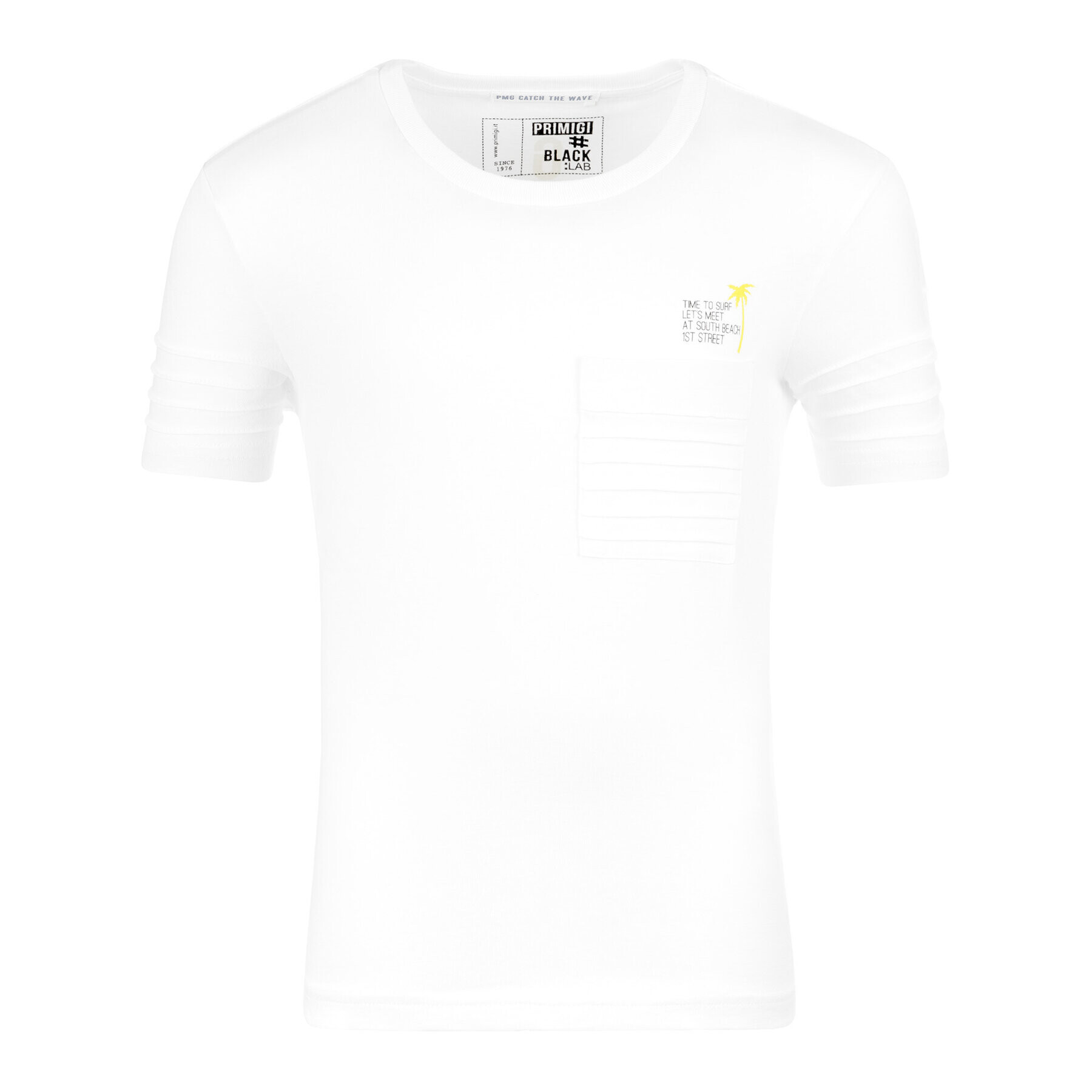Primigi Тишърт Jersey 43223211 Бял Regular Fit - Pepit.bg