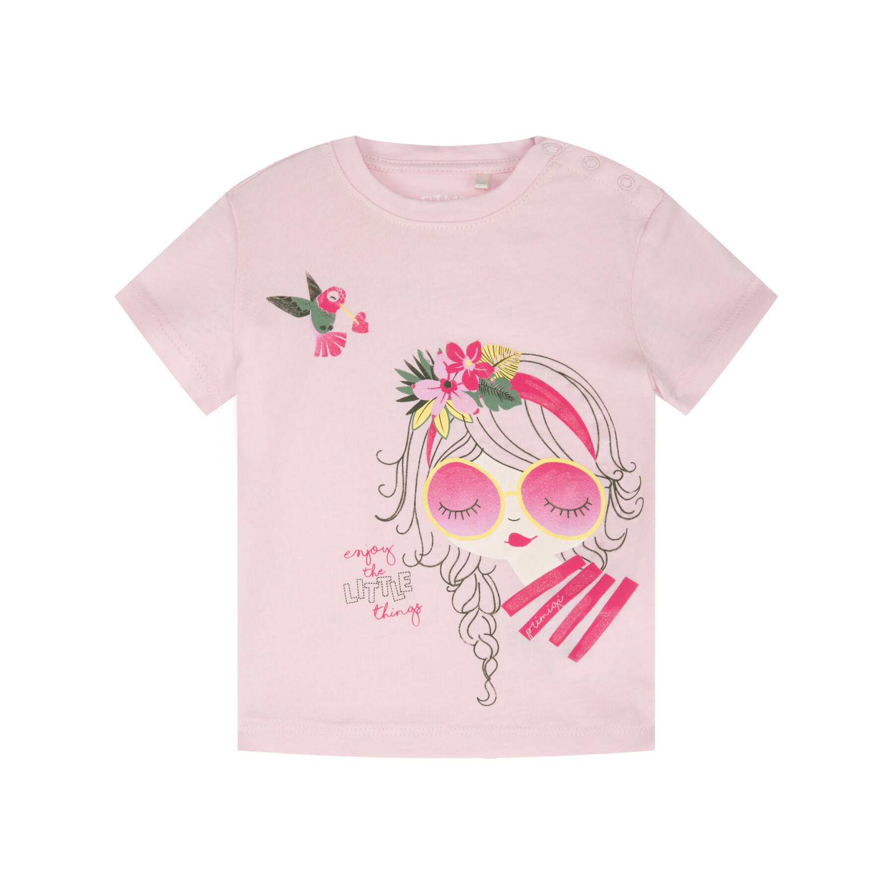 Primigi Тишърт Jungle Life 45221509 Розов Regular Fit - Pepit.bg