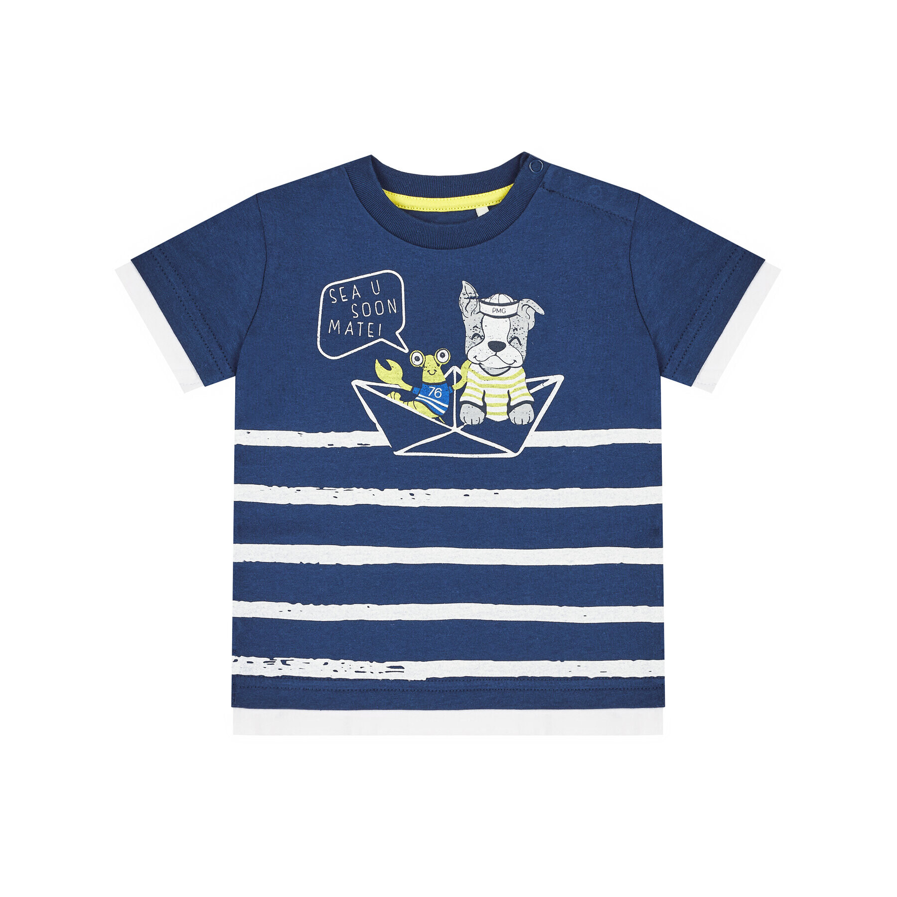 Primigi Тишърт Sea Friends 45221031 Тъмносин Regular Fit - Pepit.bg