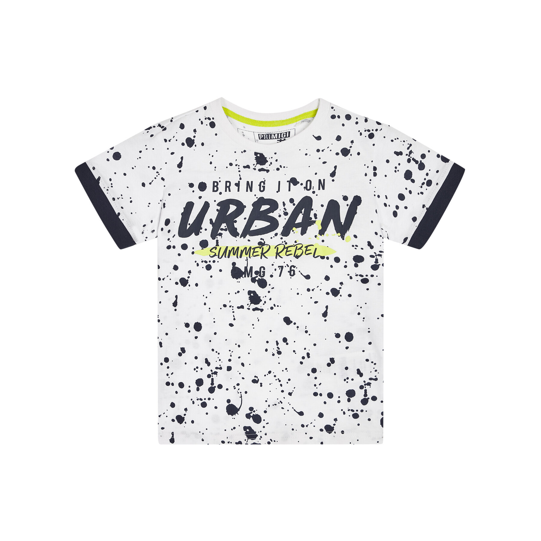 Primigi Тишърт Urban Summer 45223051 Бял Regular Fit - Pepit.bg