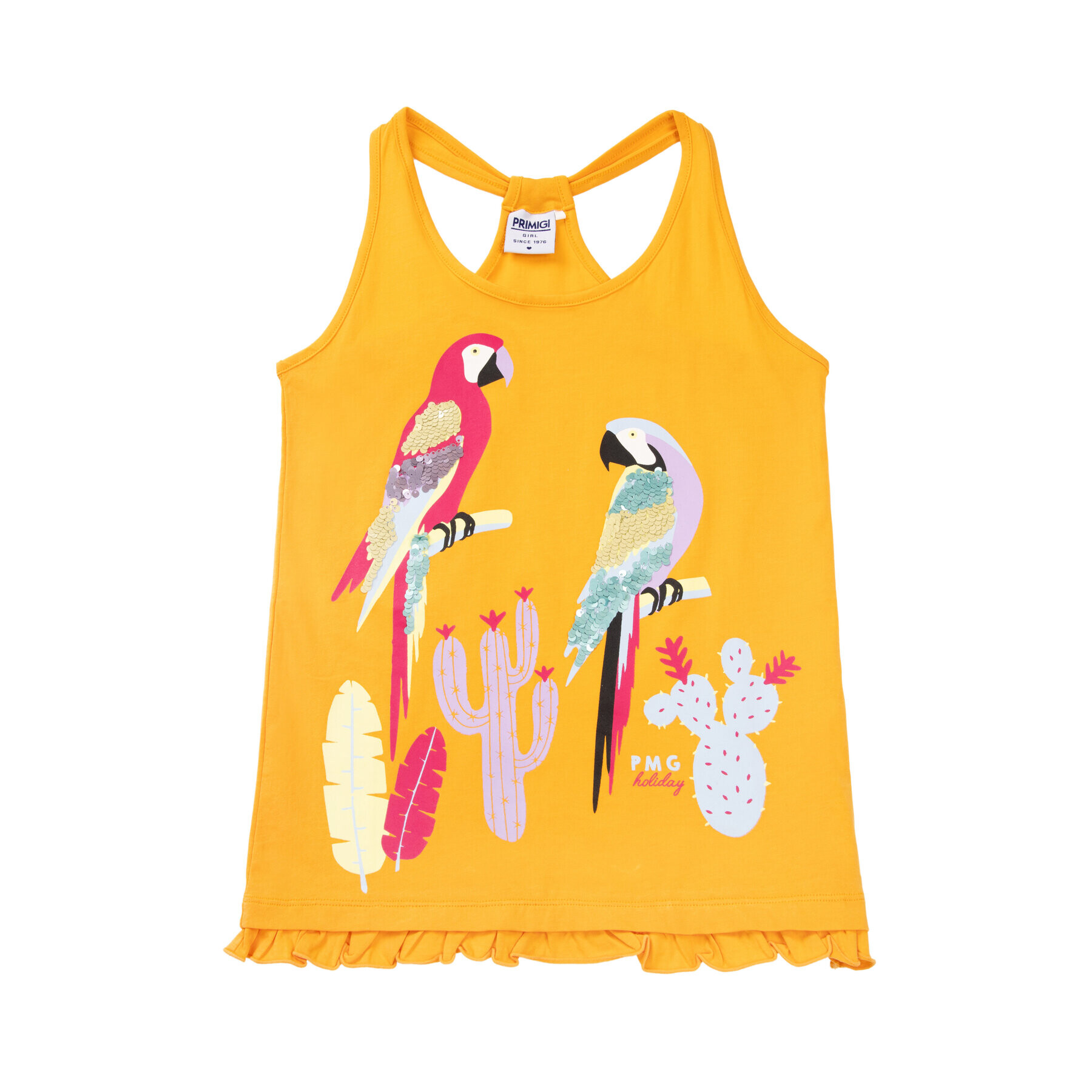 Primigi Топ 43232521 Жълт Regular Fit - Pepit.bg
