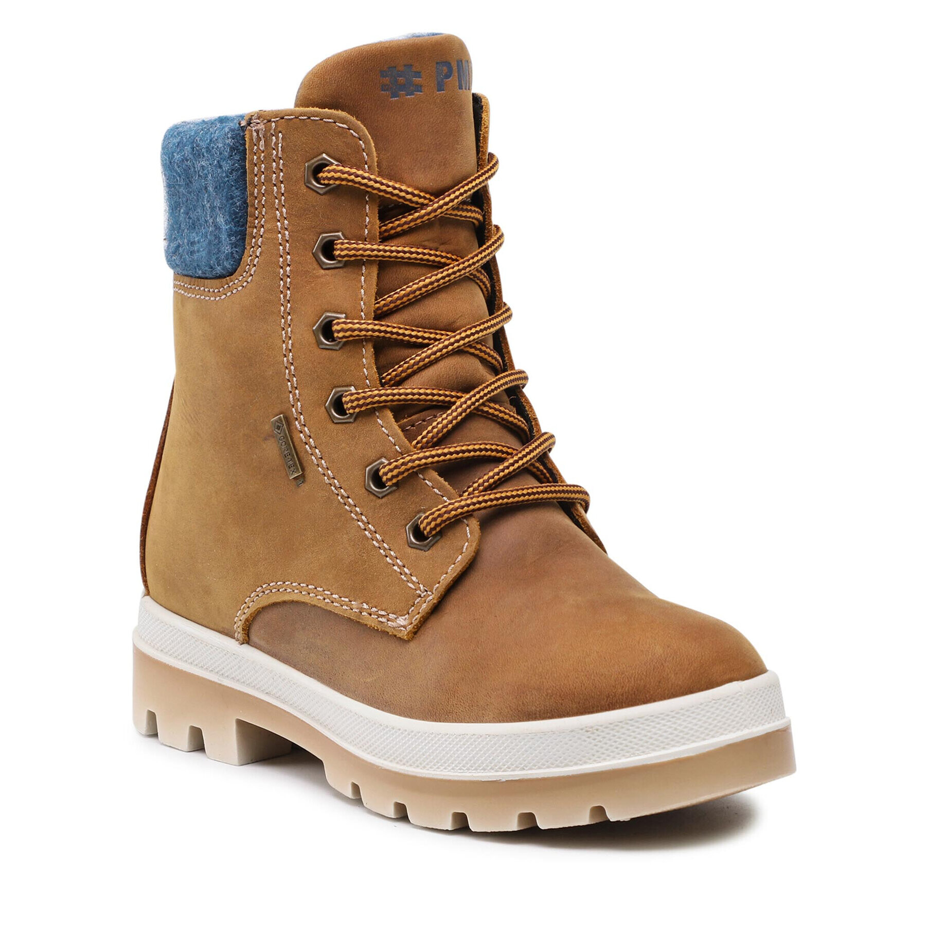 Primigi Туристически oбувки GORE-TEX 8373422 D Кафяв - Pepit.bg