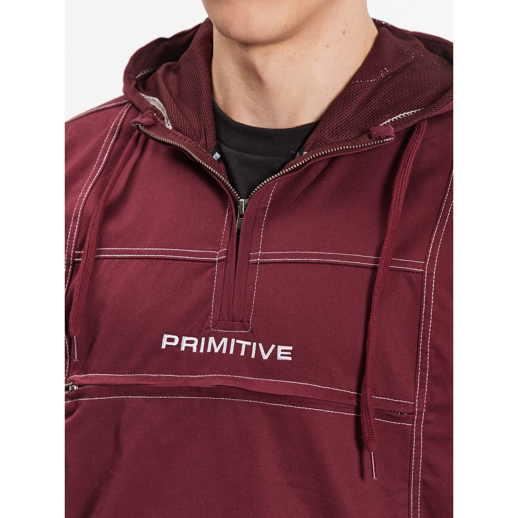 Primitive Анорак Concord PA123106 Бордо Regular Fit - Pepit.bg