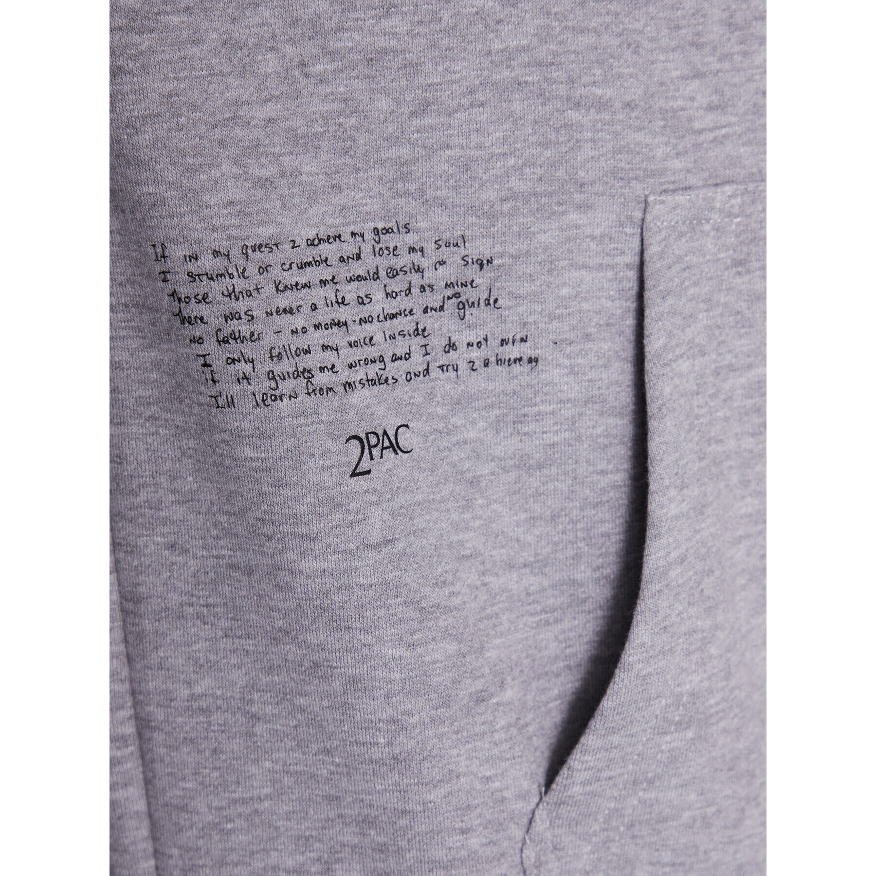 Primitive Суитшърт 2Pac P14392 Сив Regular Fit - Pepit.bg