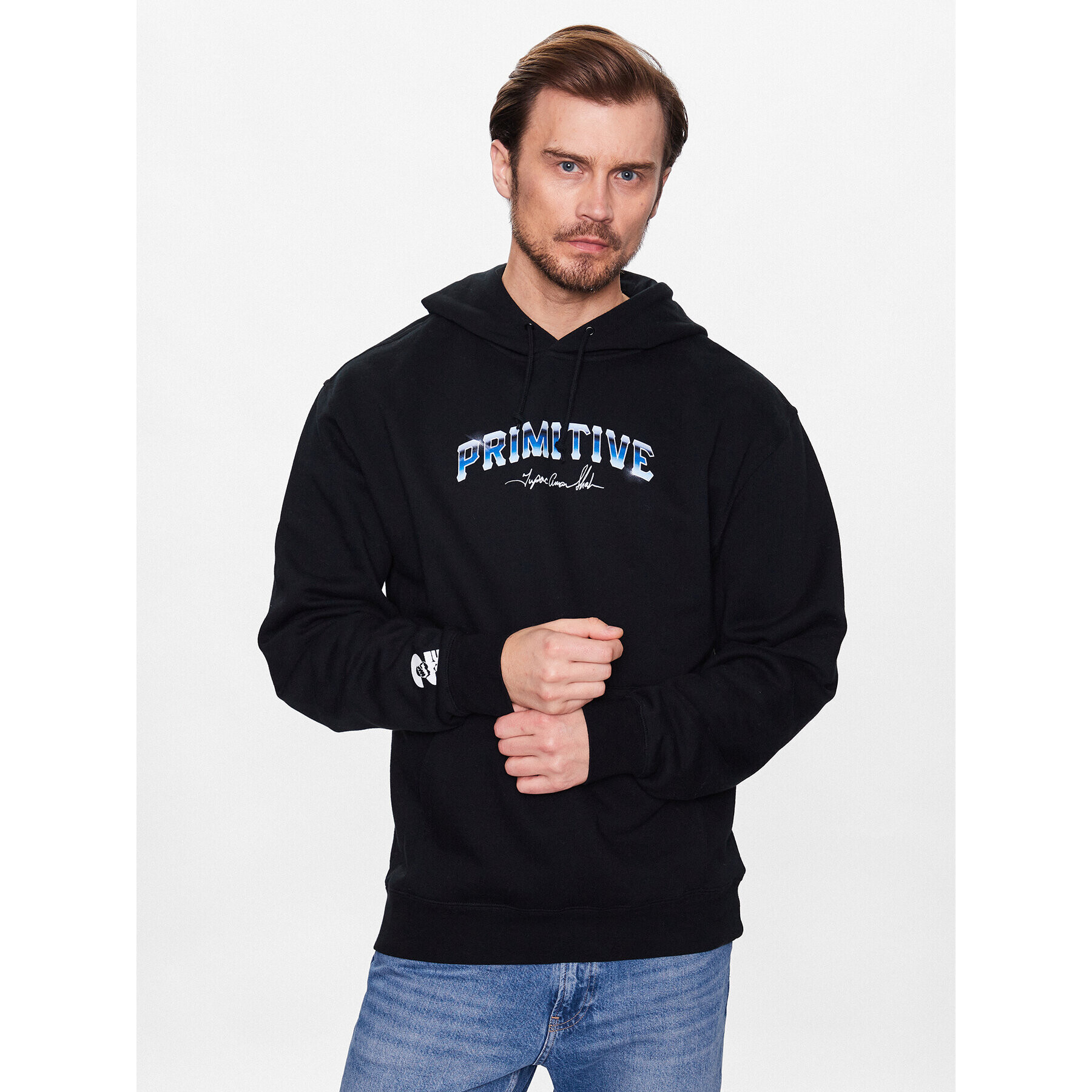 Primitive Суитшърт 2Pac P14395 Черен Regular Fit - Pepit.bg