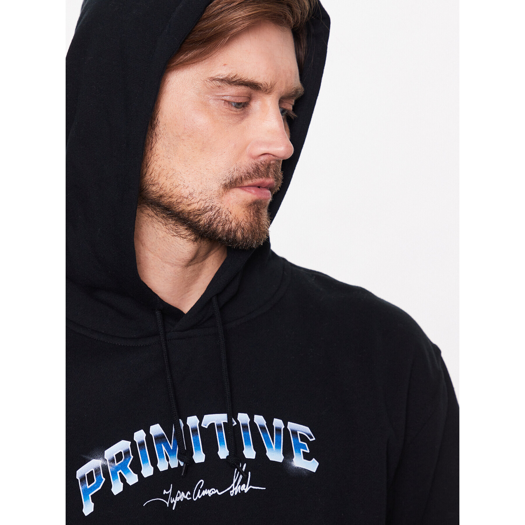 Primitive Суитшърт 2Pac P14395 Черен Regular Fit - Pepit.bg