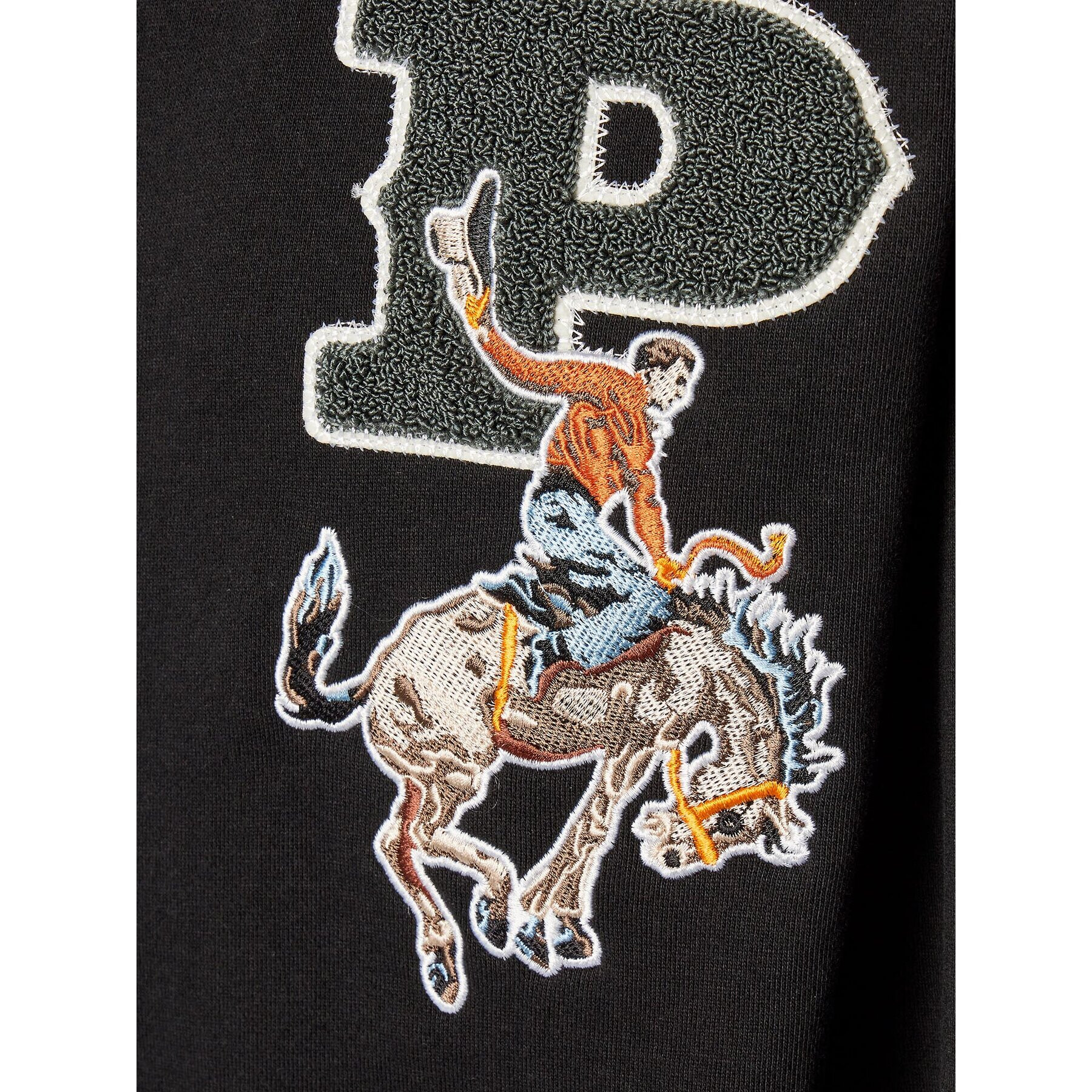 Primitive Суитшърт Badlands PA323241 Черен Regular Fit - Pepit.bg