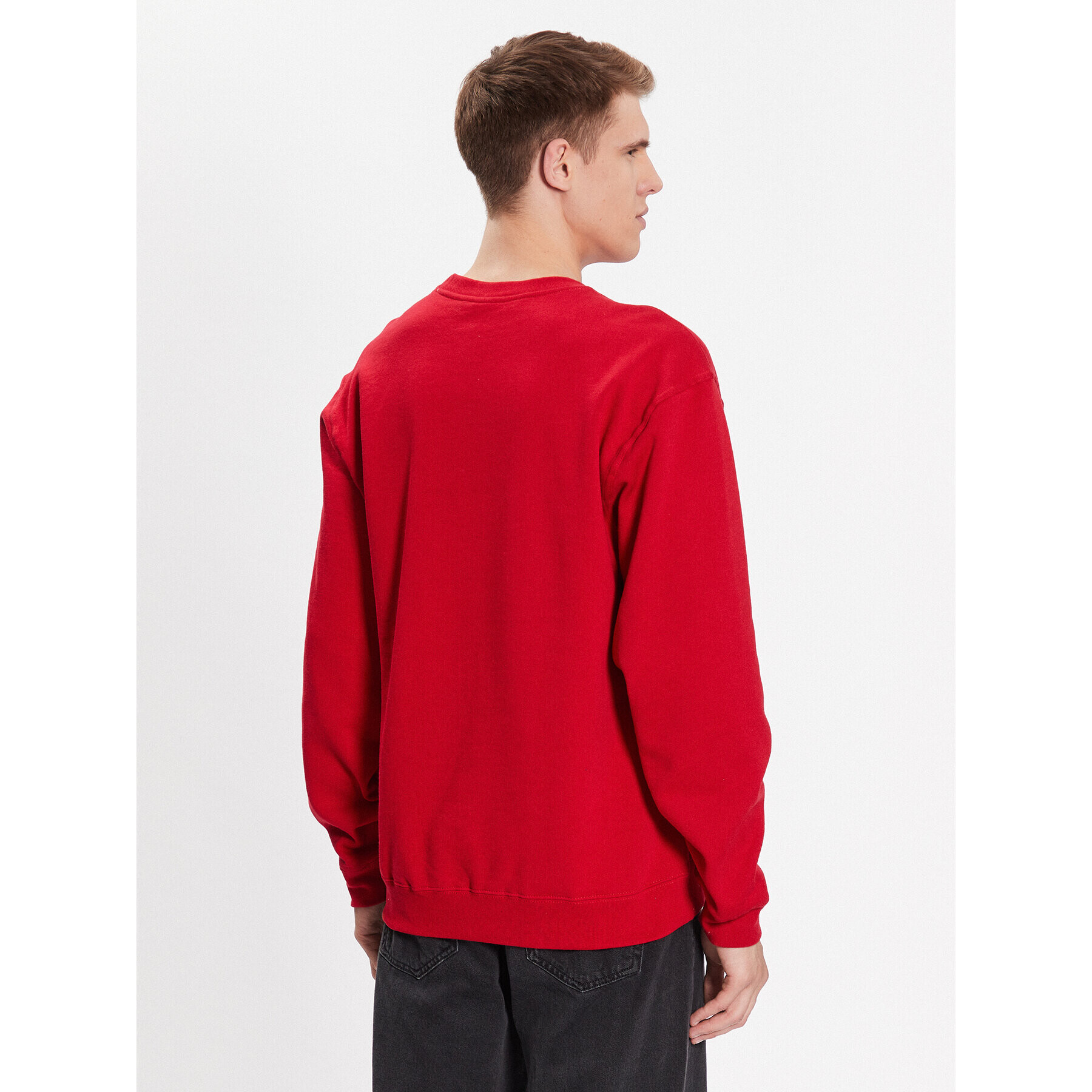 Primitive Суитшърт Collegiate Worldwide PAPSP2315 Червен Regular Fit - Pepit.bg