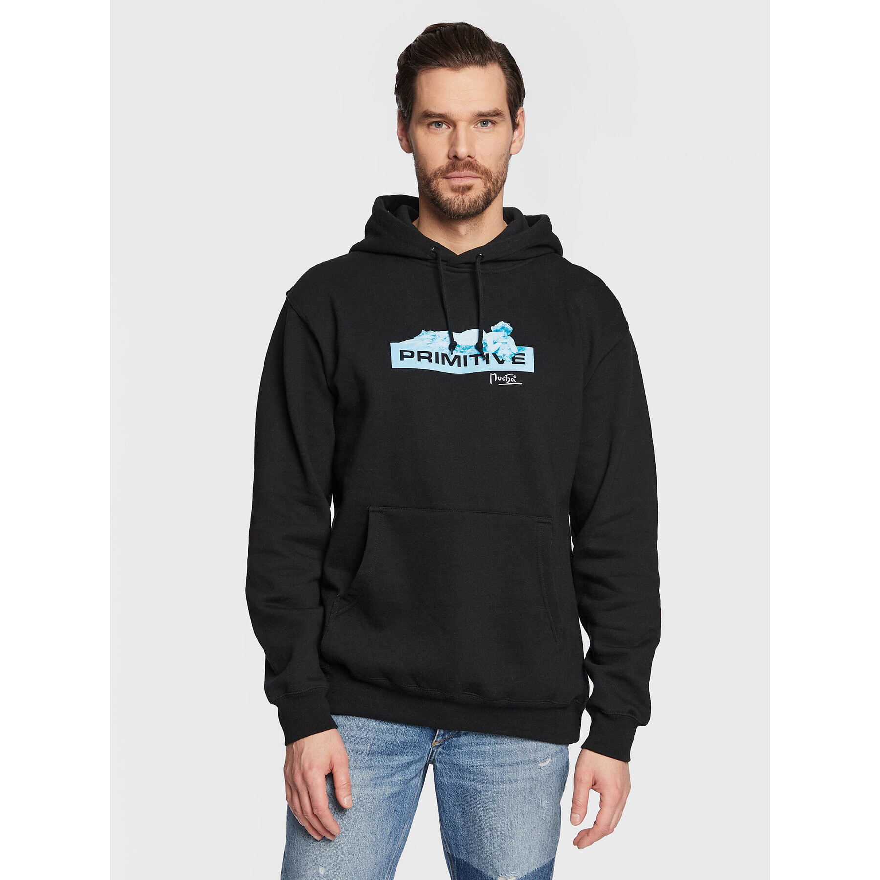 Primitive Суитшърт Mucha P12692 Черен Relaxed Fit - Pepit.bg