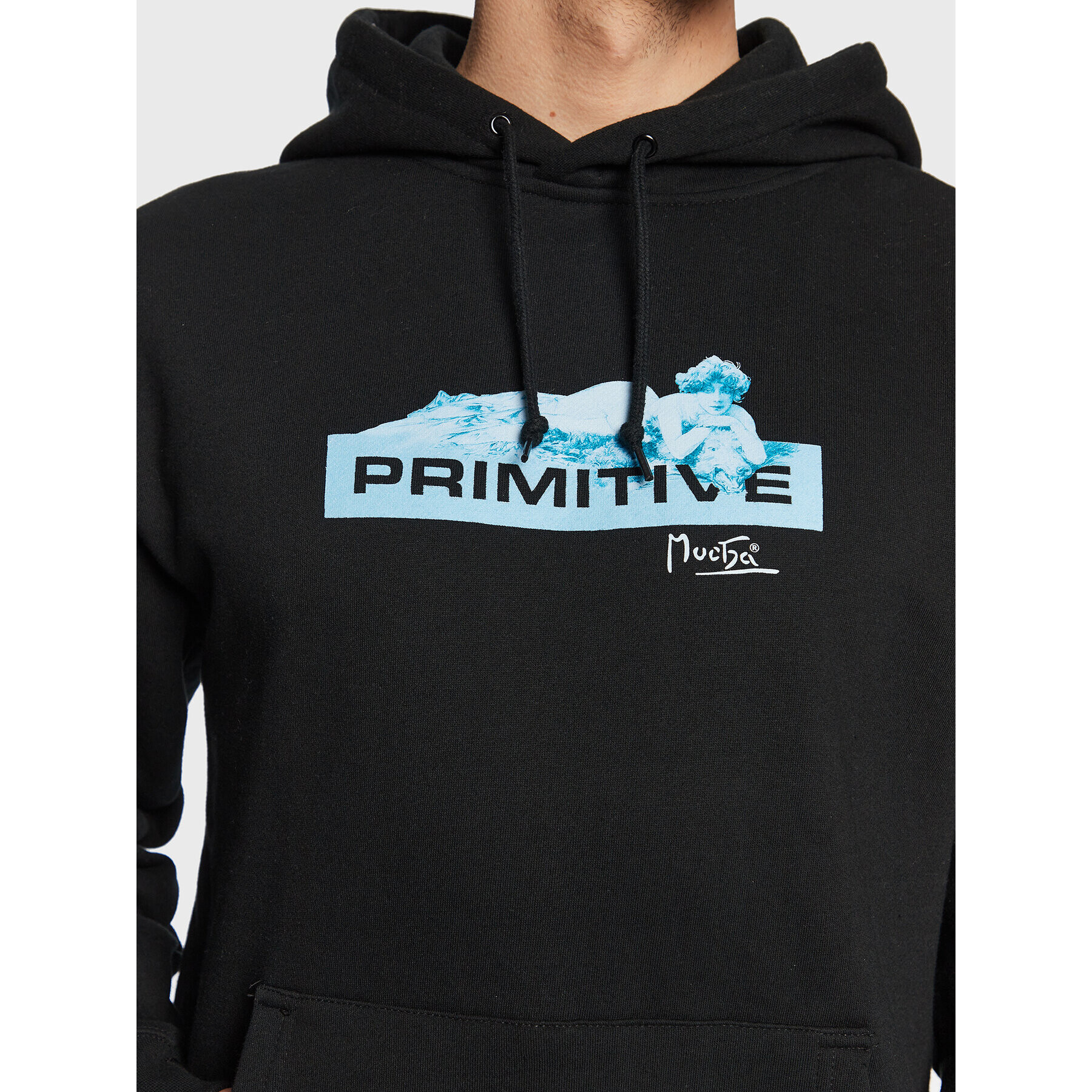 Primitive Суитшърт Mucha P12692 Черен Relaxed Fit - Pepit.bg