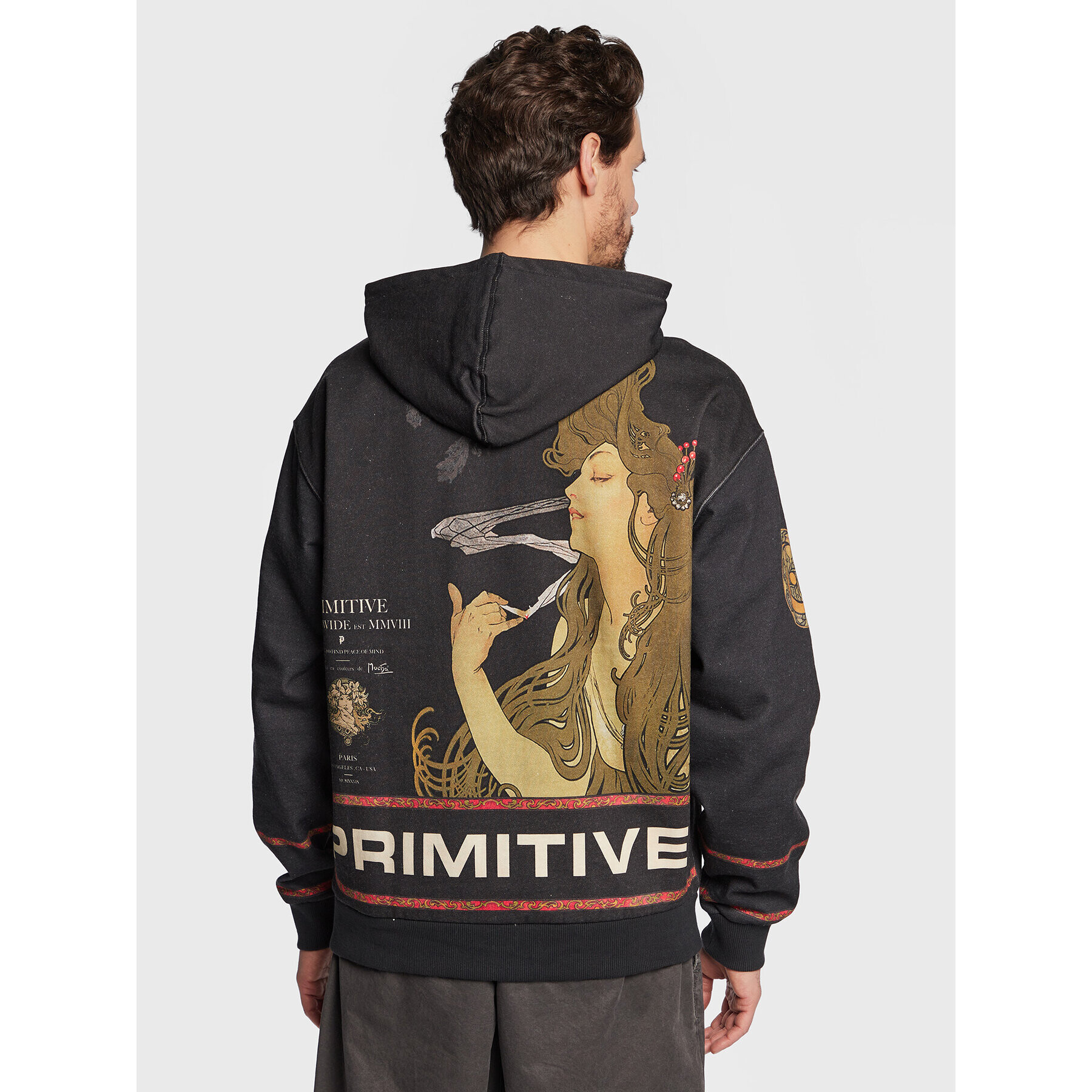Primitive Суитшърт P12676 Сив Regular Fit - Pepit.bg