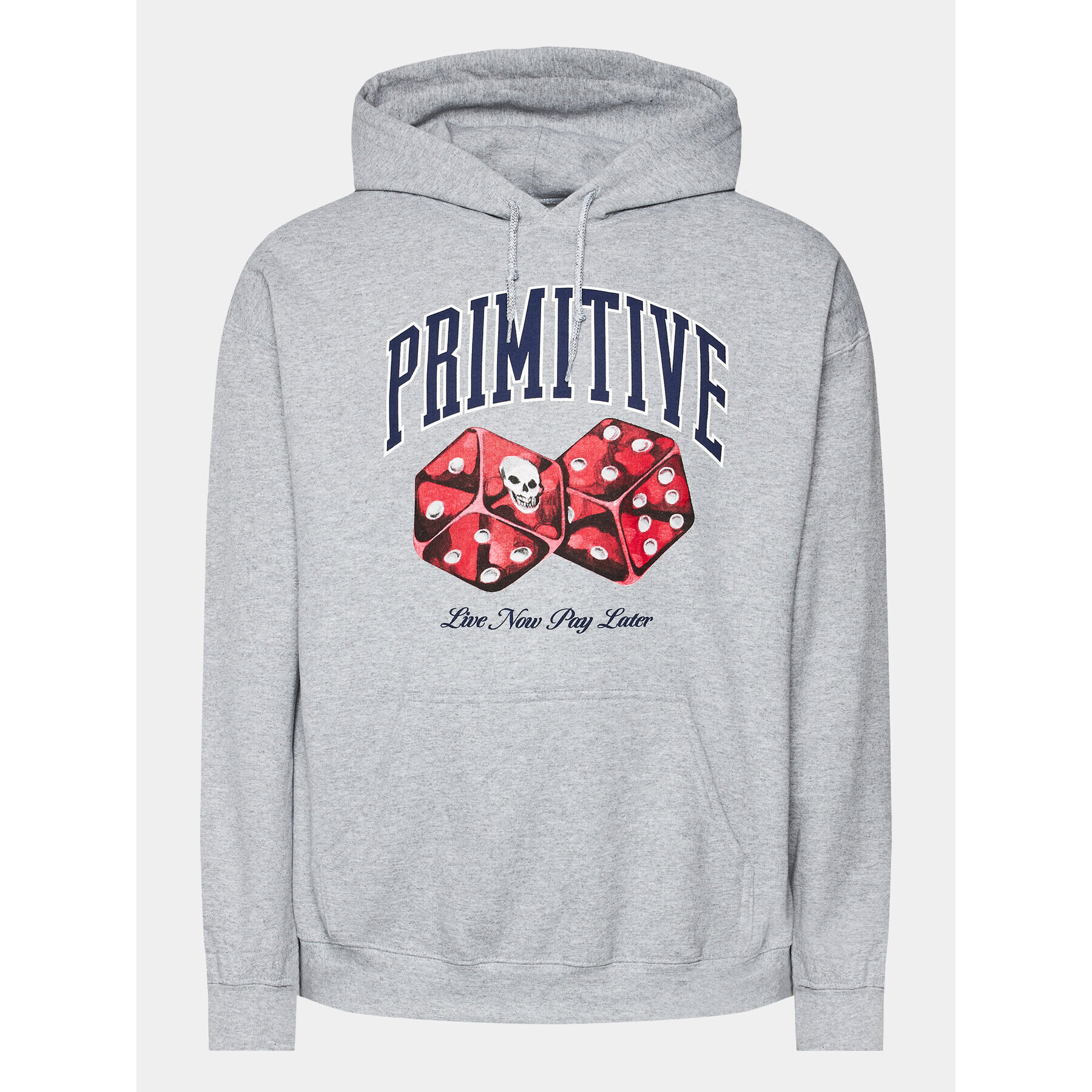 Primitive Суитшърт Payday PAPFA2310 Сив Regular Fit - Pepit.bg