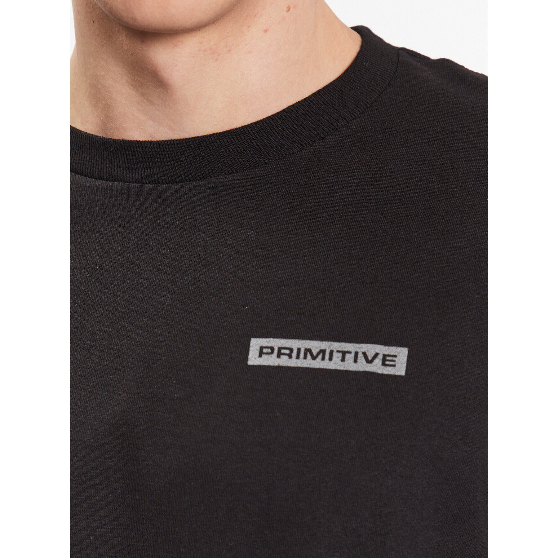 Primitive Тениска с дълъг ръкав Alert PAPSP2314 Черен Regular Fit - Pepit.bg