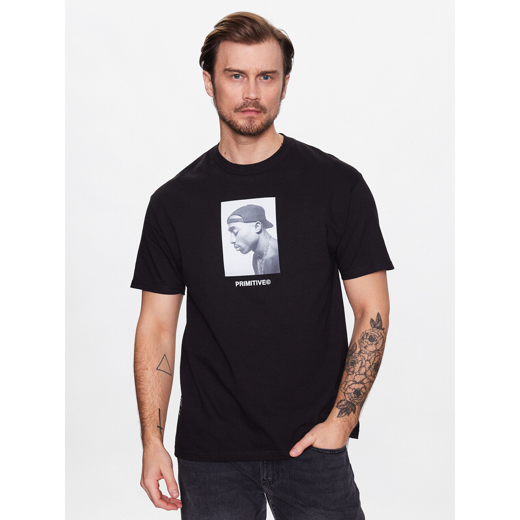 Primitive Тишърт 2Pac P14380 Черен Regular Fit - Pepit.bg