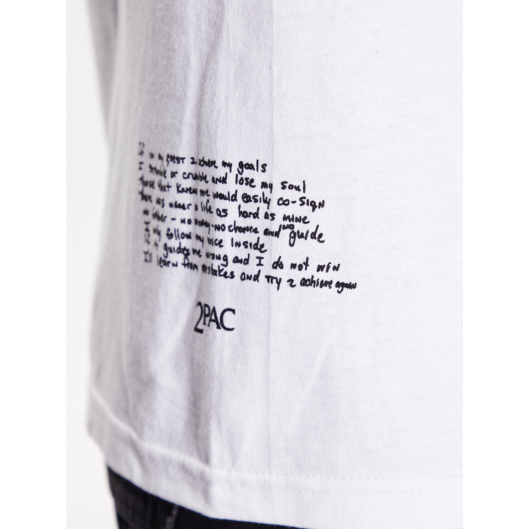 Primitive Тишърт 2Pac P14382 Бял Regular Fit - Pepit.bg