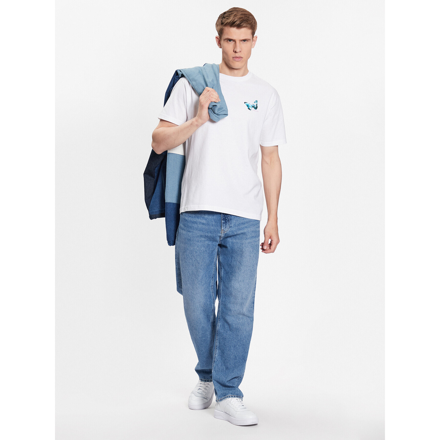 Primitive Тишърт Chroma PAPSP2305 Бял Regular Fit - Pepit.bg