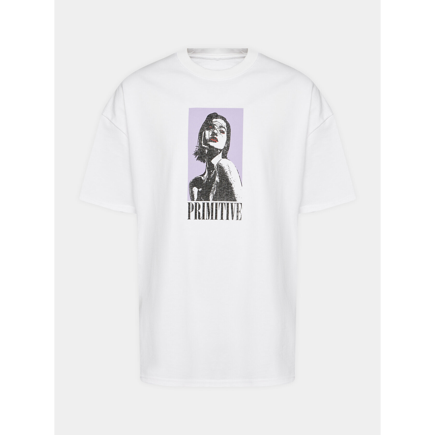 Primitive Тишърт Disclosure Hw PA323356 Бял Regular Fit - Pepit.bg