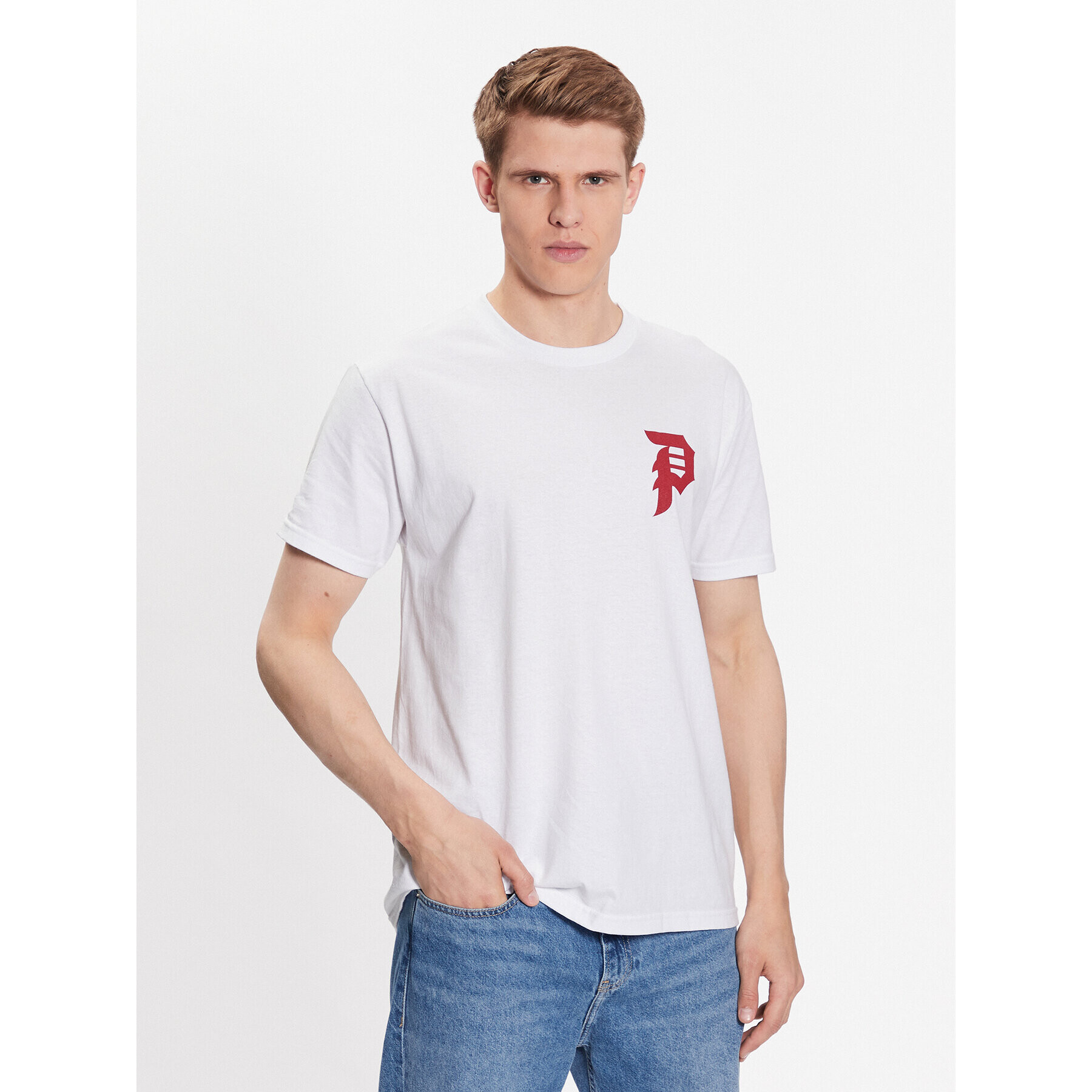 Primitive Тишърт Legend PAPSP2304 Бял Regular Fit - Pepit.bg