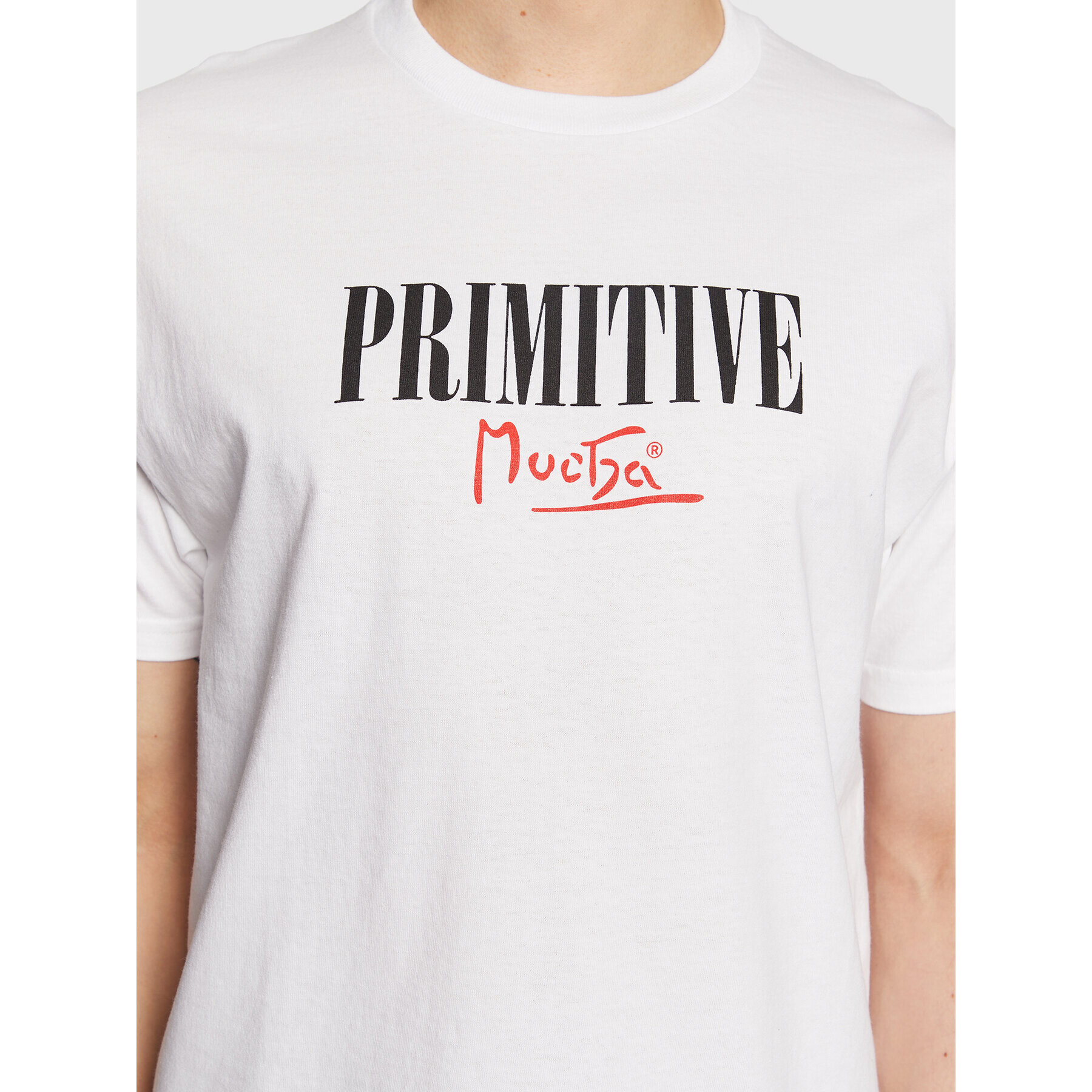 Primitive Тишърт P12684 Бял Regular Fit - Pepit.bg