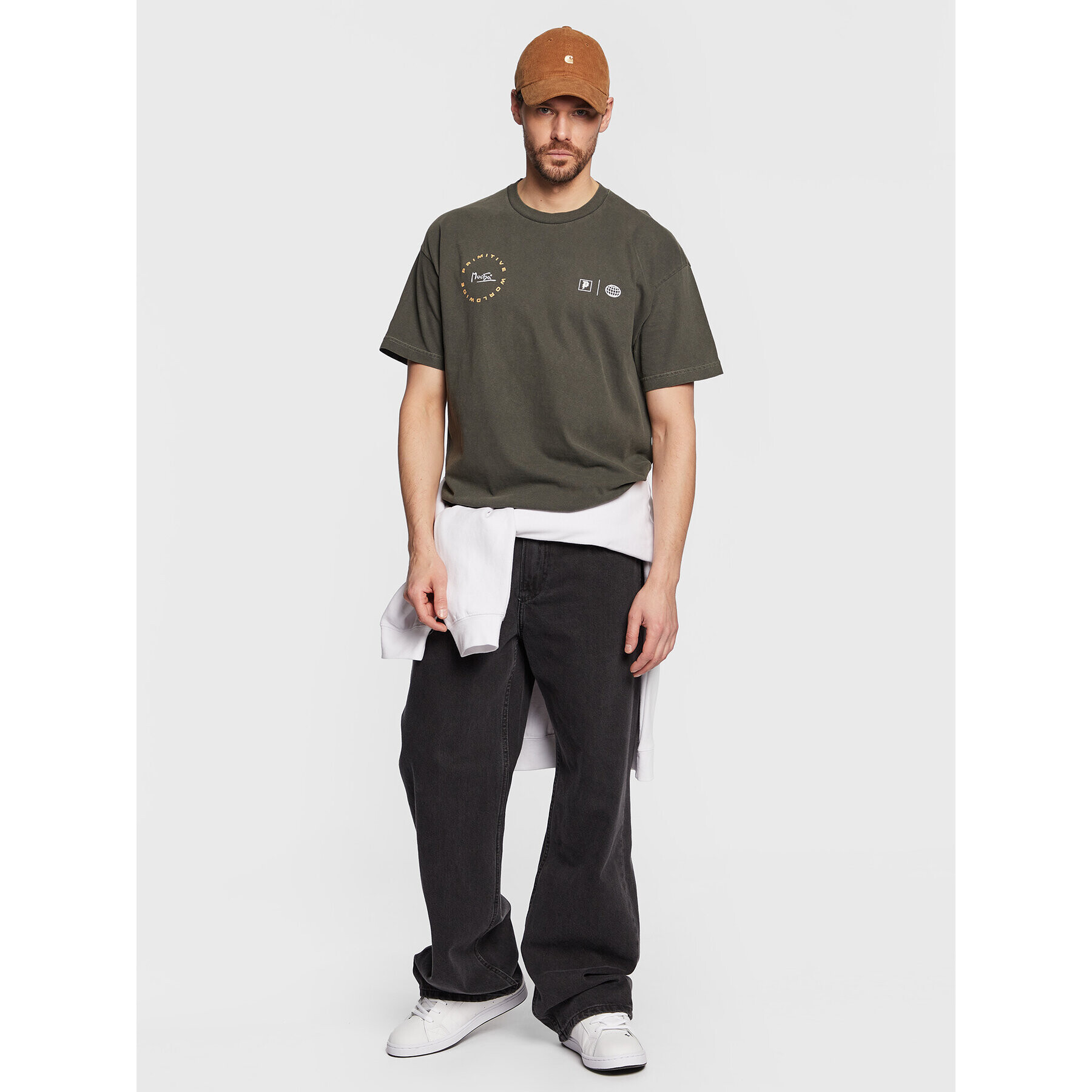 Primitive Тишърт P12688 Каки Regular Fit - Pepit.bg
