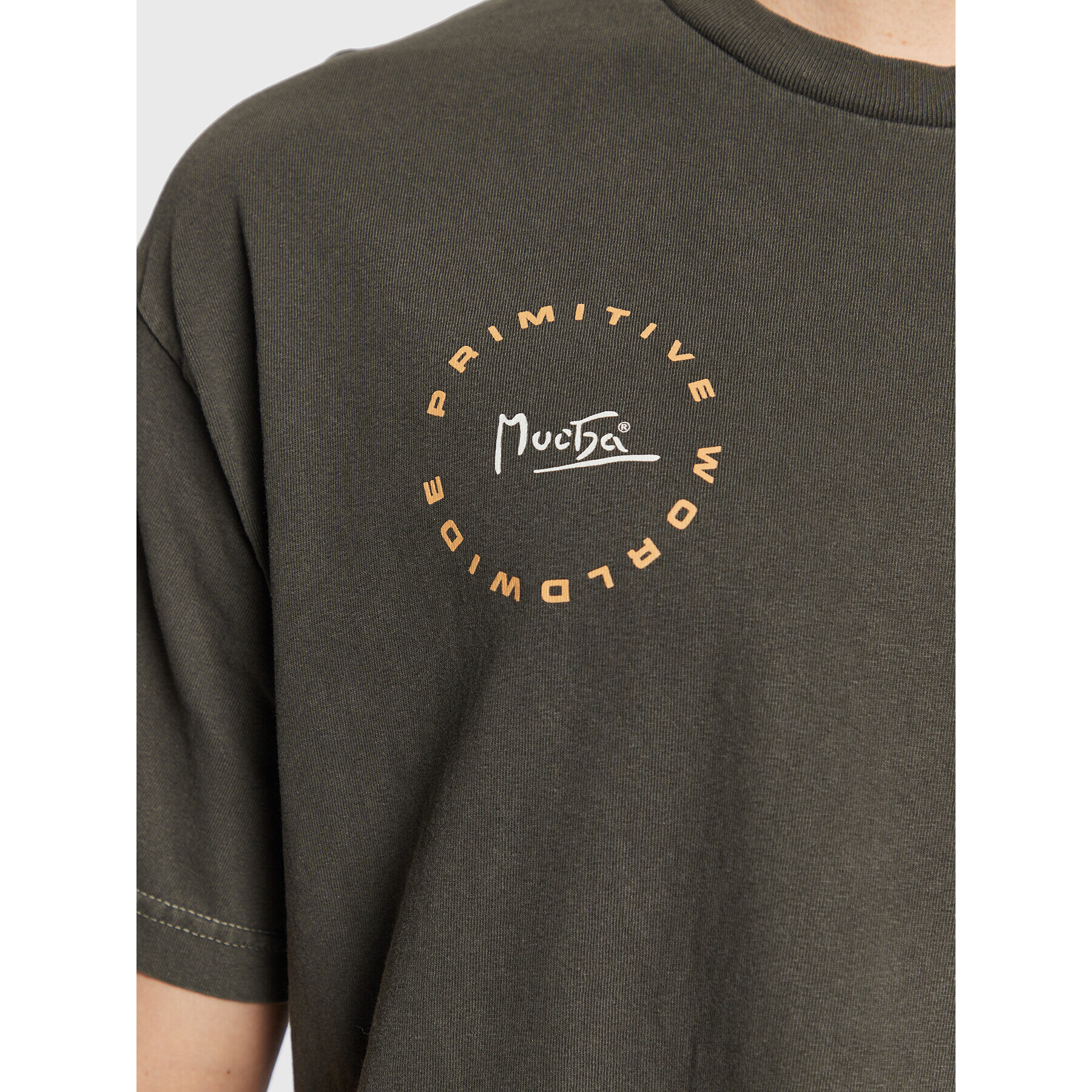 Primitive Тишърт P12688 Каки Regular Fit - Pepit.bg