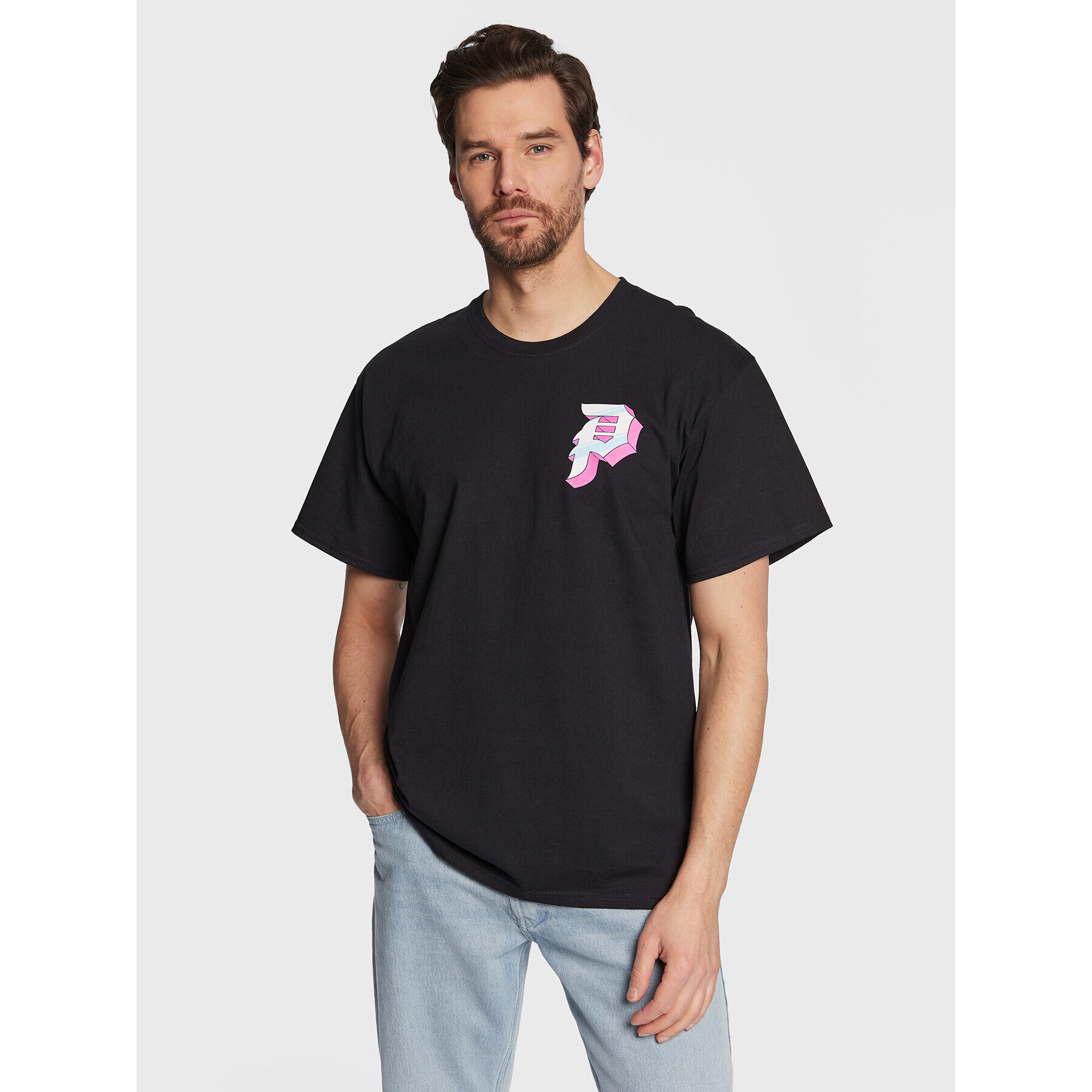 Primitive Тишърт PAPFA2271 Черен Regular Fit - Pepit.bg