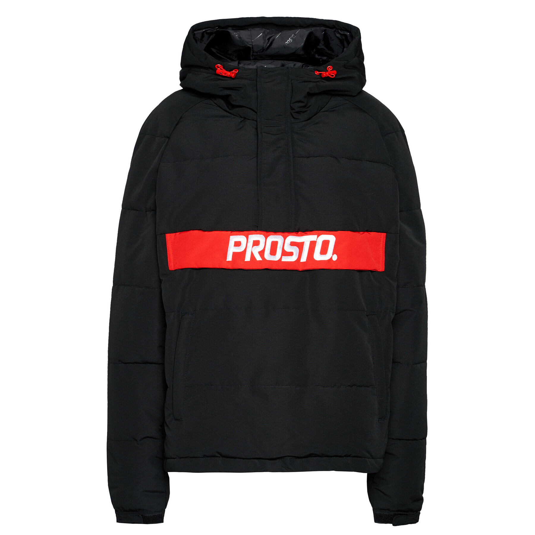 PROSTO. Анорак KLASYK Puff 8917 Черен Regular Fit - Pepit.bg