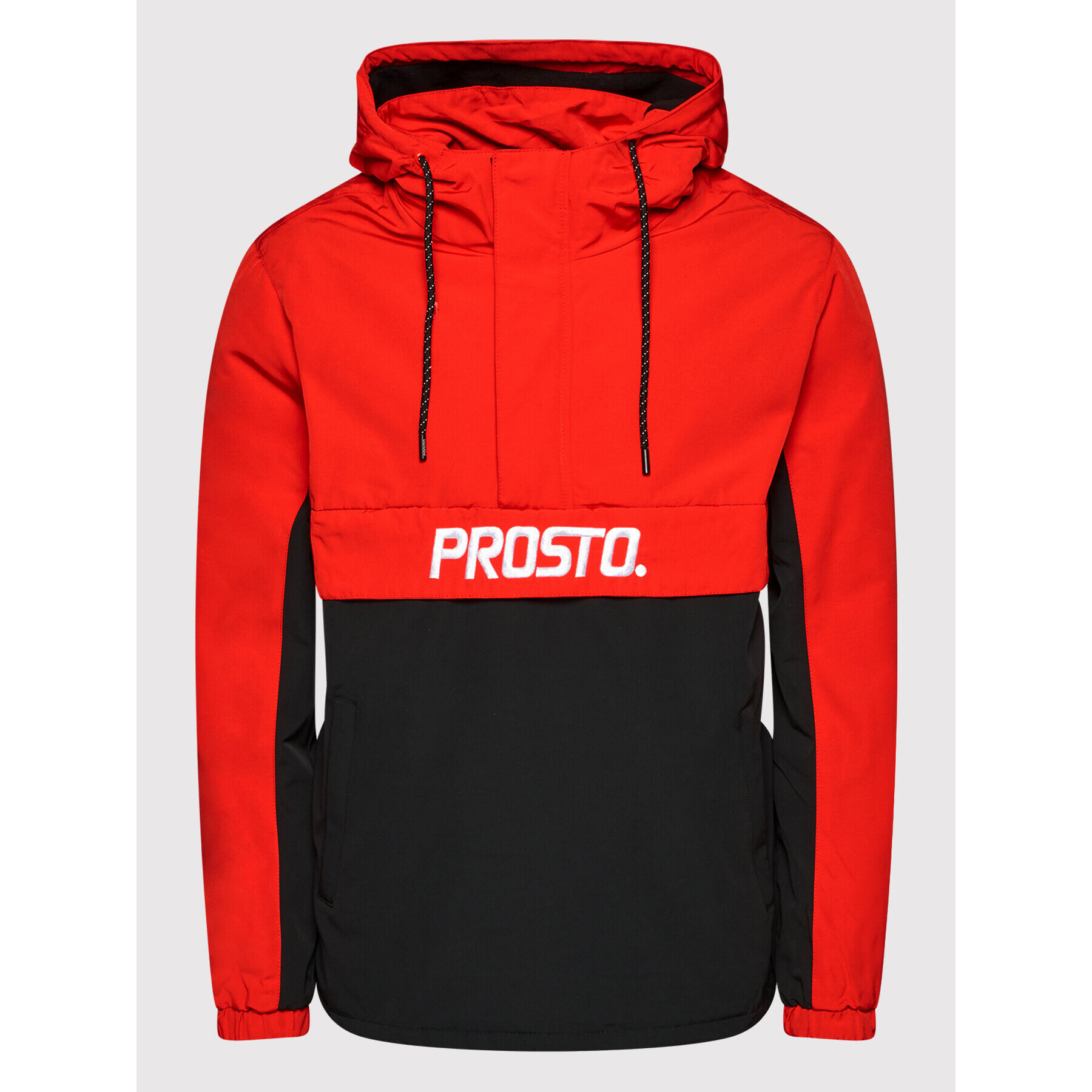 PROSTO. Анорак KLASYK Retrorak 1072 Червен Regular Fit - Pepit.bg