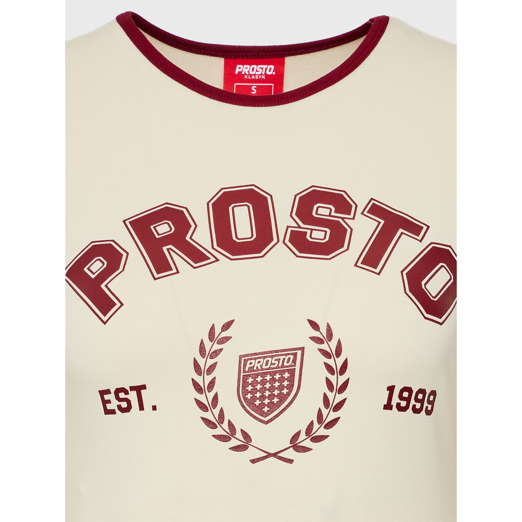 PROSTO. Боди KLASYK Peppe 5011 Бежов Regular Fit - Pepit.bg
