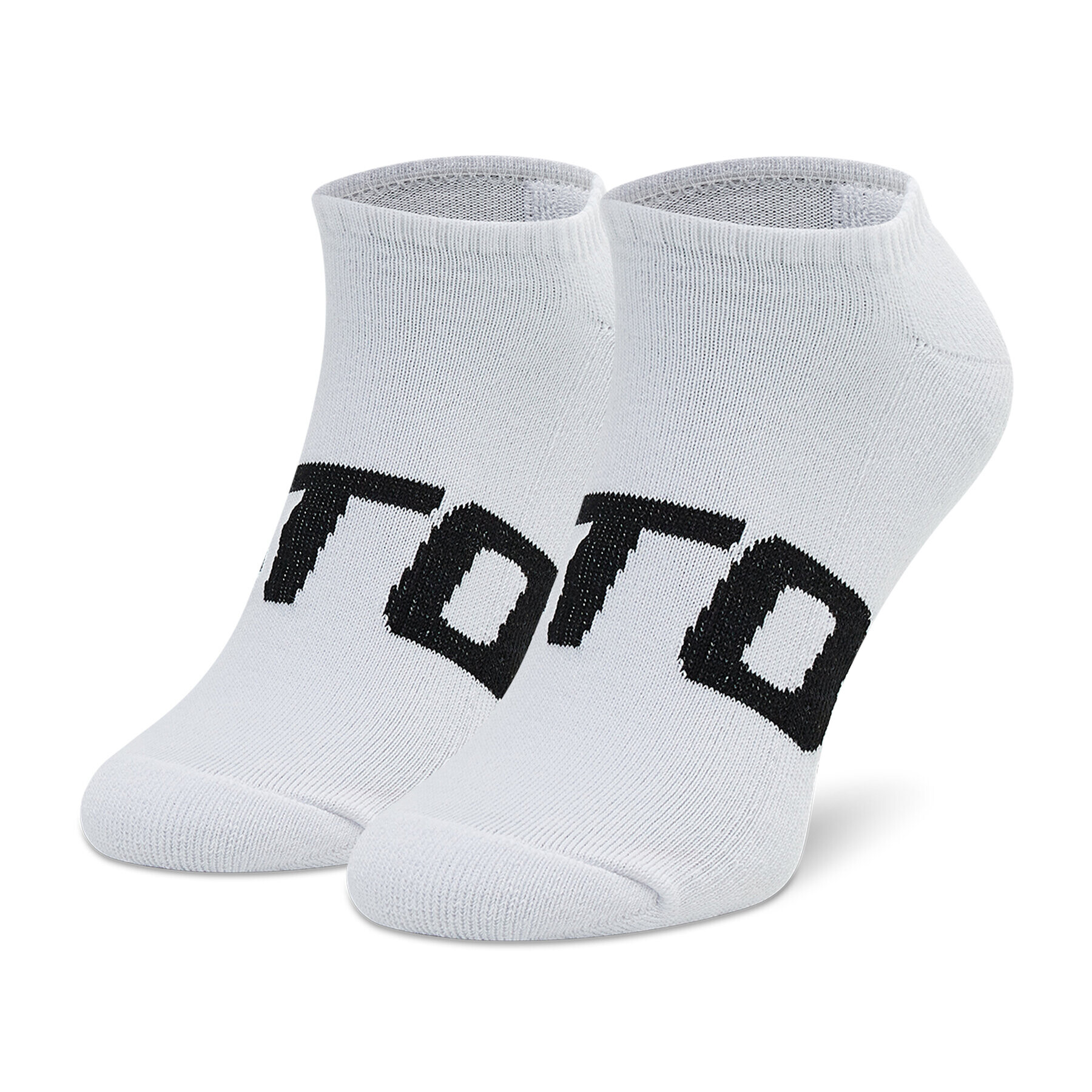 PROSTO. Комплект 2 чифта къси чорапи мъжки 4051 Бял - Pepit.bg
