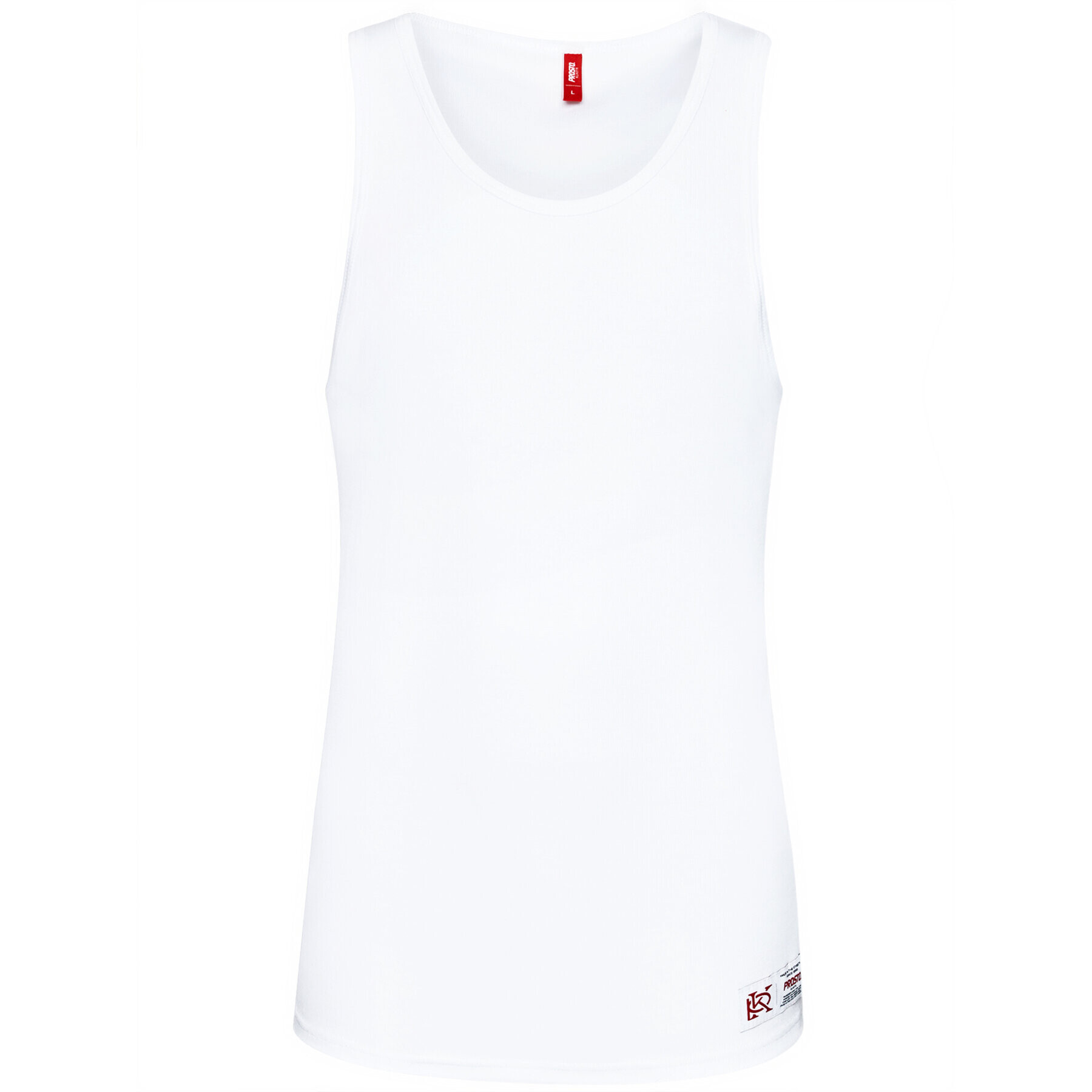 PROSTO. Мъжки топ KLASYK Trevor 4042 Бял Regular Fit - Pepit.bg