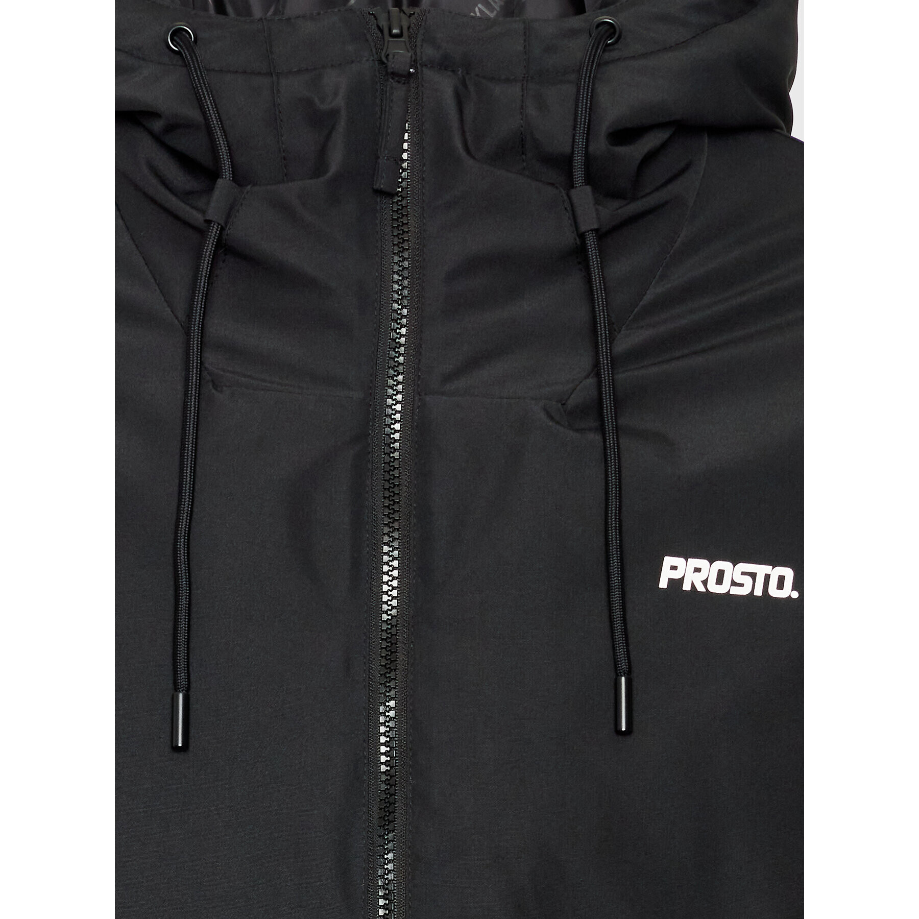 PROSTO. Преходно яке KLASYK Gegito 1041 Черен Regular Fit - Pepit.bg