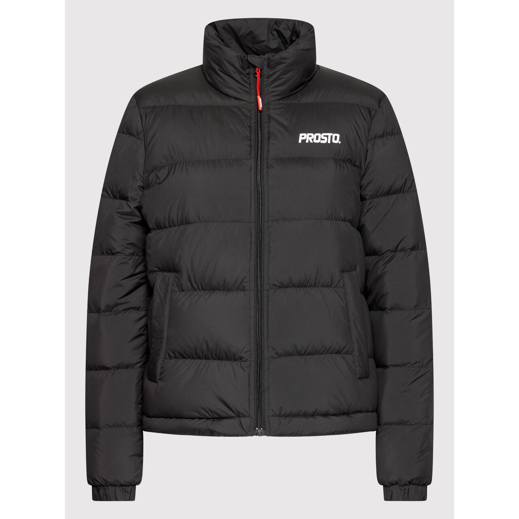 PROSTO. Пухено яке Klasyk Puffy 1011 Черен Regular Fit - Pepit.bg