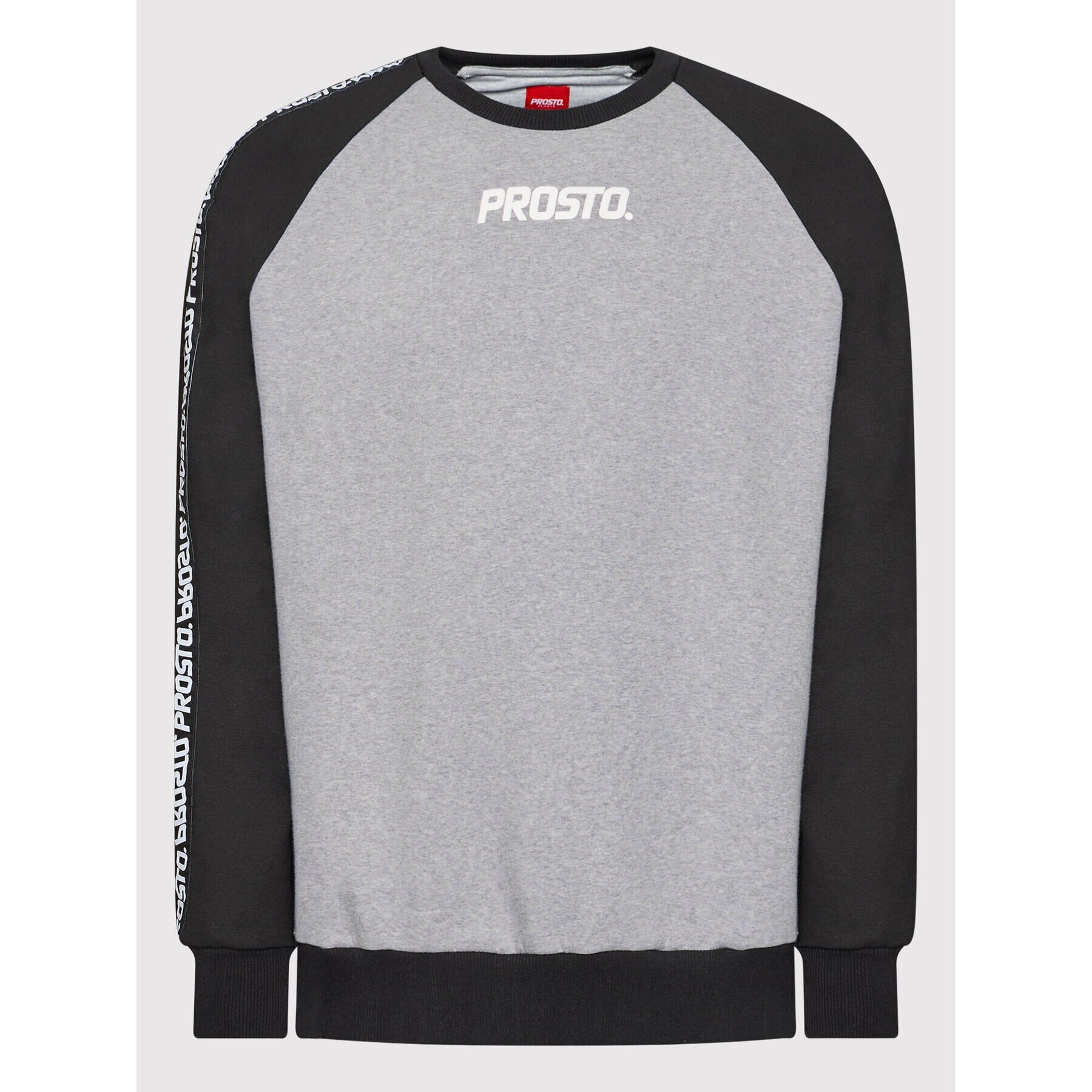 PROSTO. Суитшърт KLASYK Crewneck Woozy 1061 Сив Regular Fit - Pepit.bg