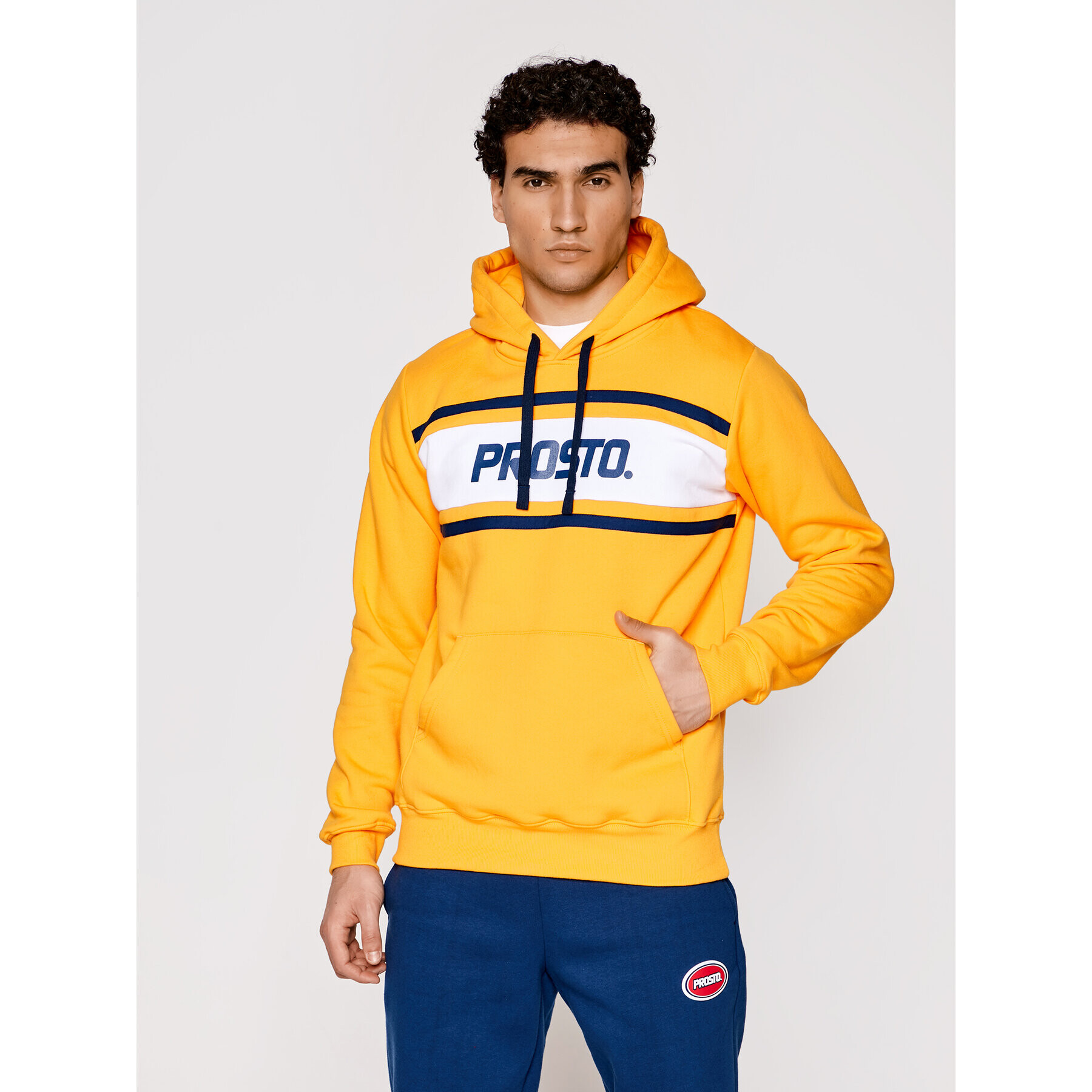 PROSTO. Суитшърт Tovex 2103 Жълт Regular Fit - Pepit.bg