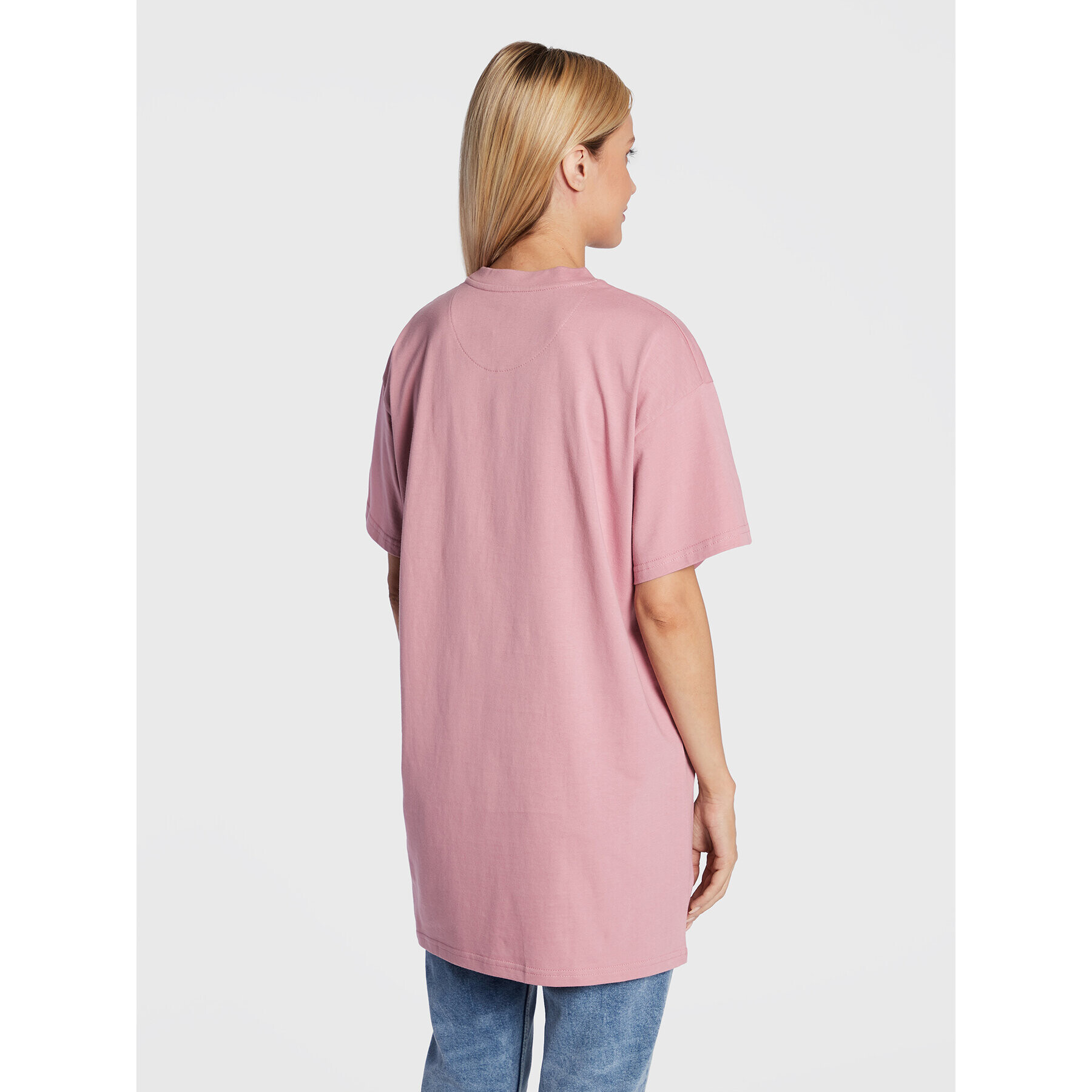 PROSTO. Тишърт KLASYK Chero 1273 Розов Relaxed Fit - Pepit.bg