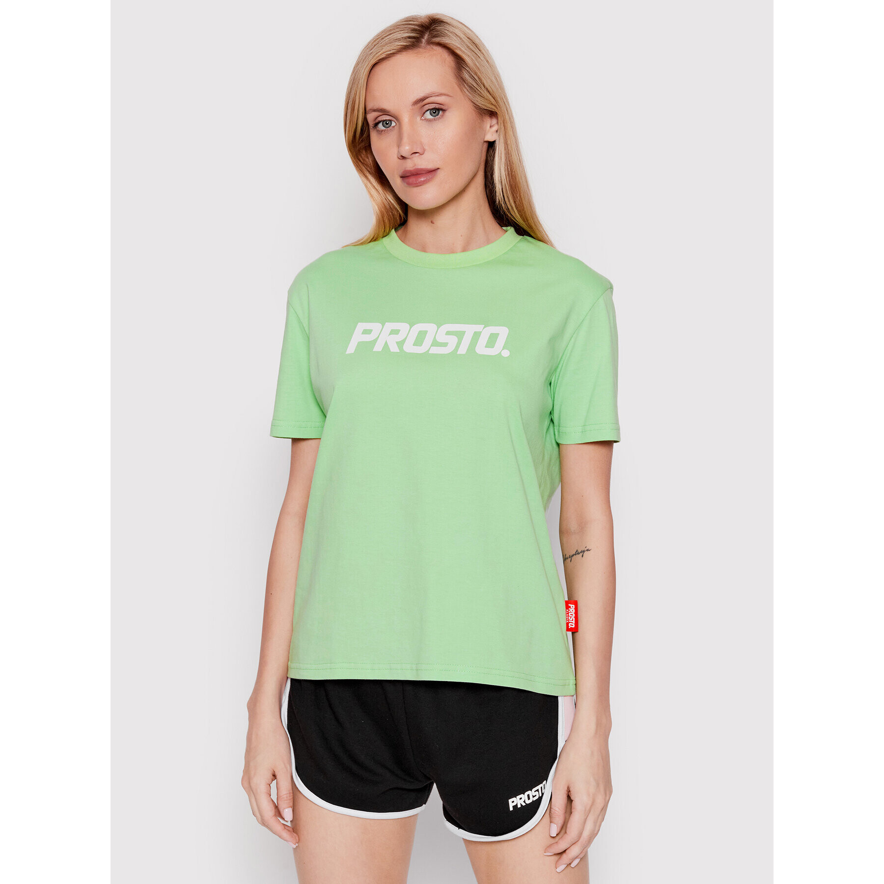 PROSTO. Тишърт KLASYK Clazzy 1011 Зелен Regular Fit - Pepit.bg