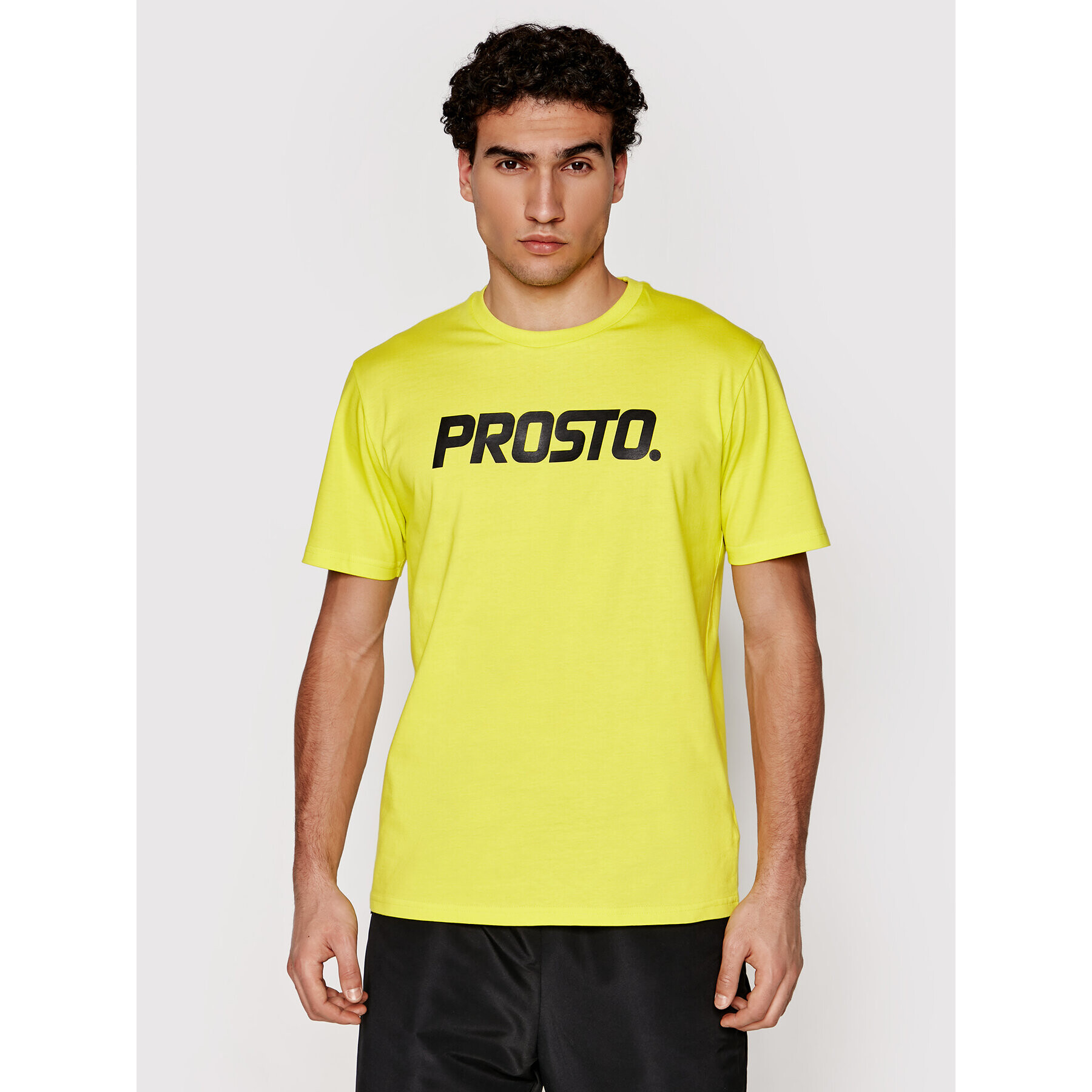 PROSTO. Тишърт KLASYK KlasXXI 1134 Зелен Regular Fit - Pepit.bg